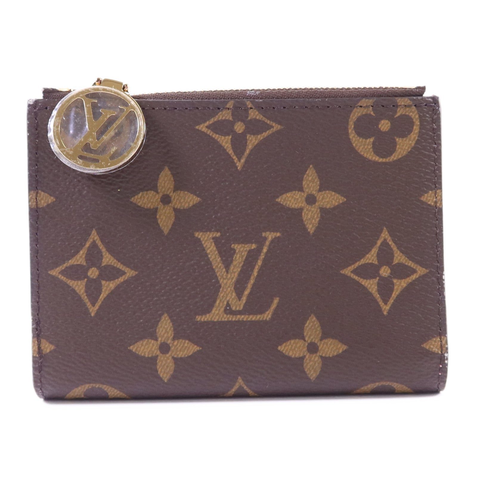 LOUIS VUITTON Monogram Lisa Wallet金扣錢包