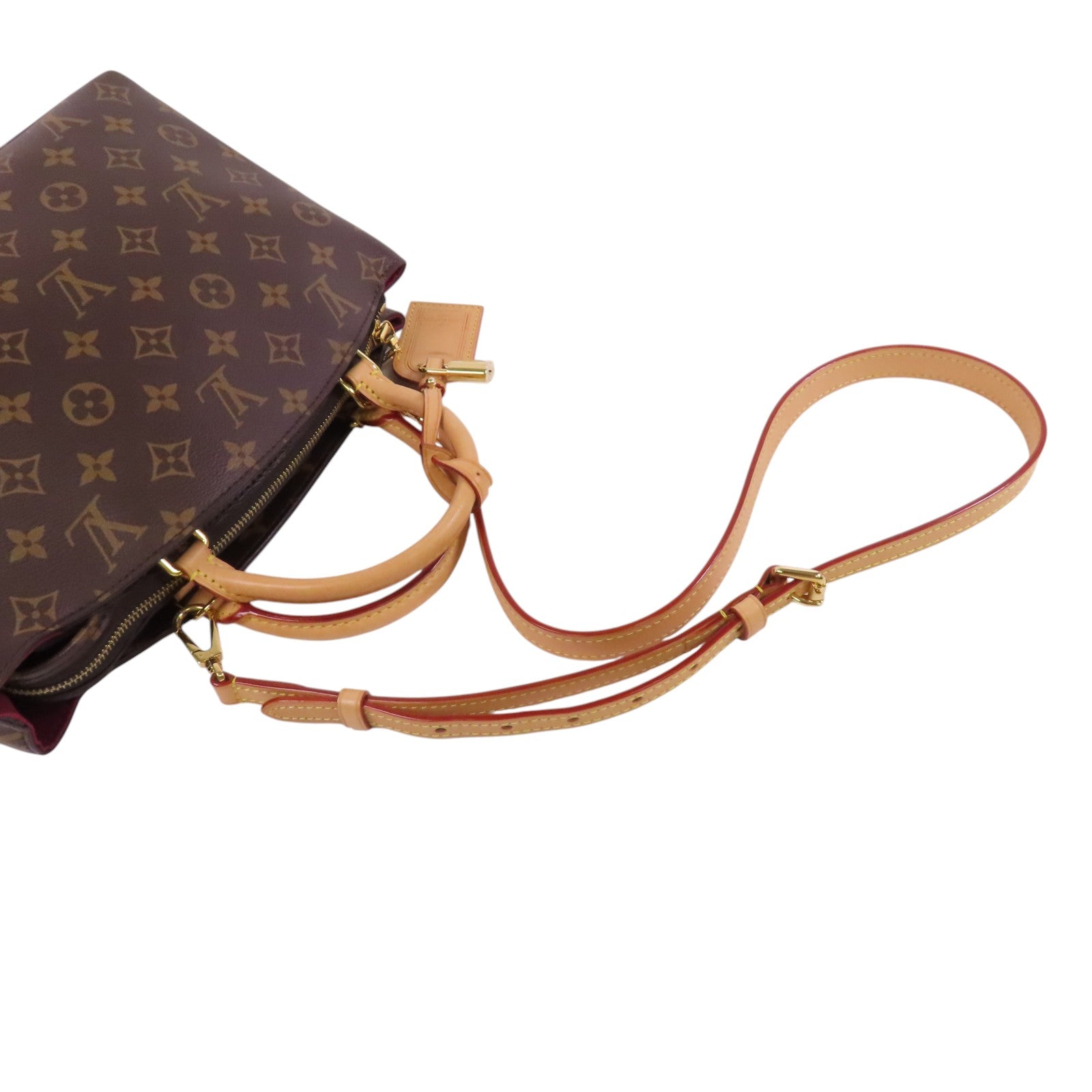 LOUIS VUITTON Monogram Petit Palais金扣手挽肩背兩用袋