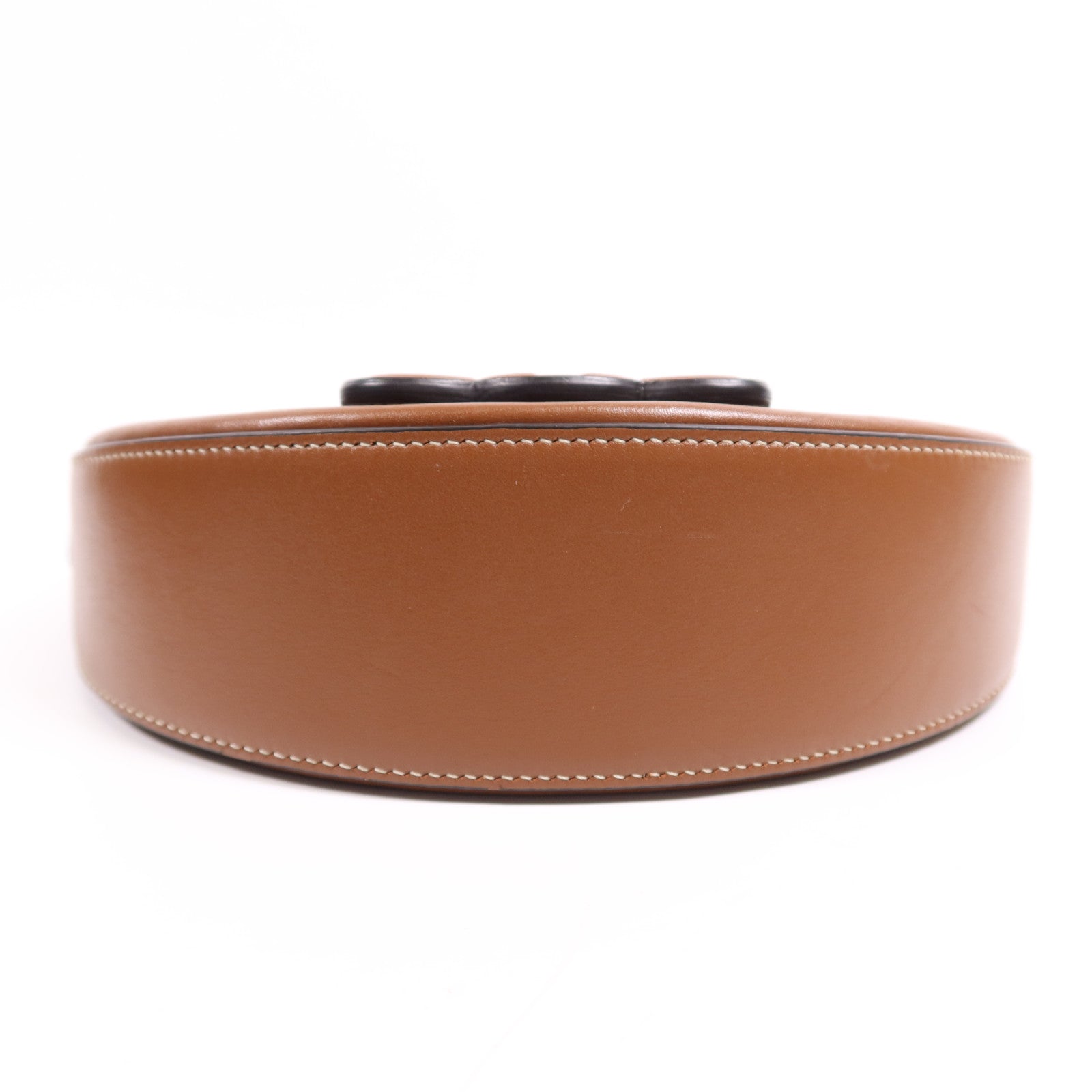 CELINE 牛皮皮革Besace Cuir金扣肩背袋