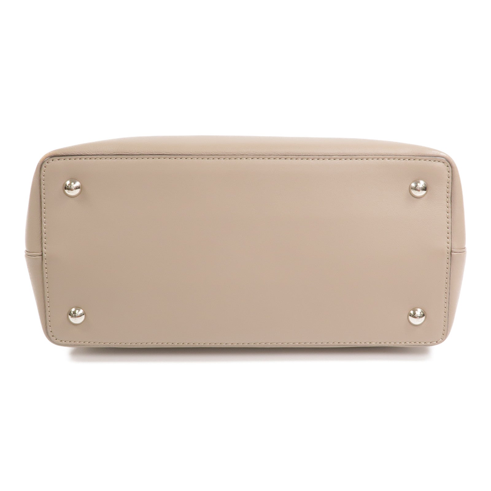 FENDI 【激減優惠】牛皮皮革2 Jours Bag Small銀扣手挽肩背兩用袋