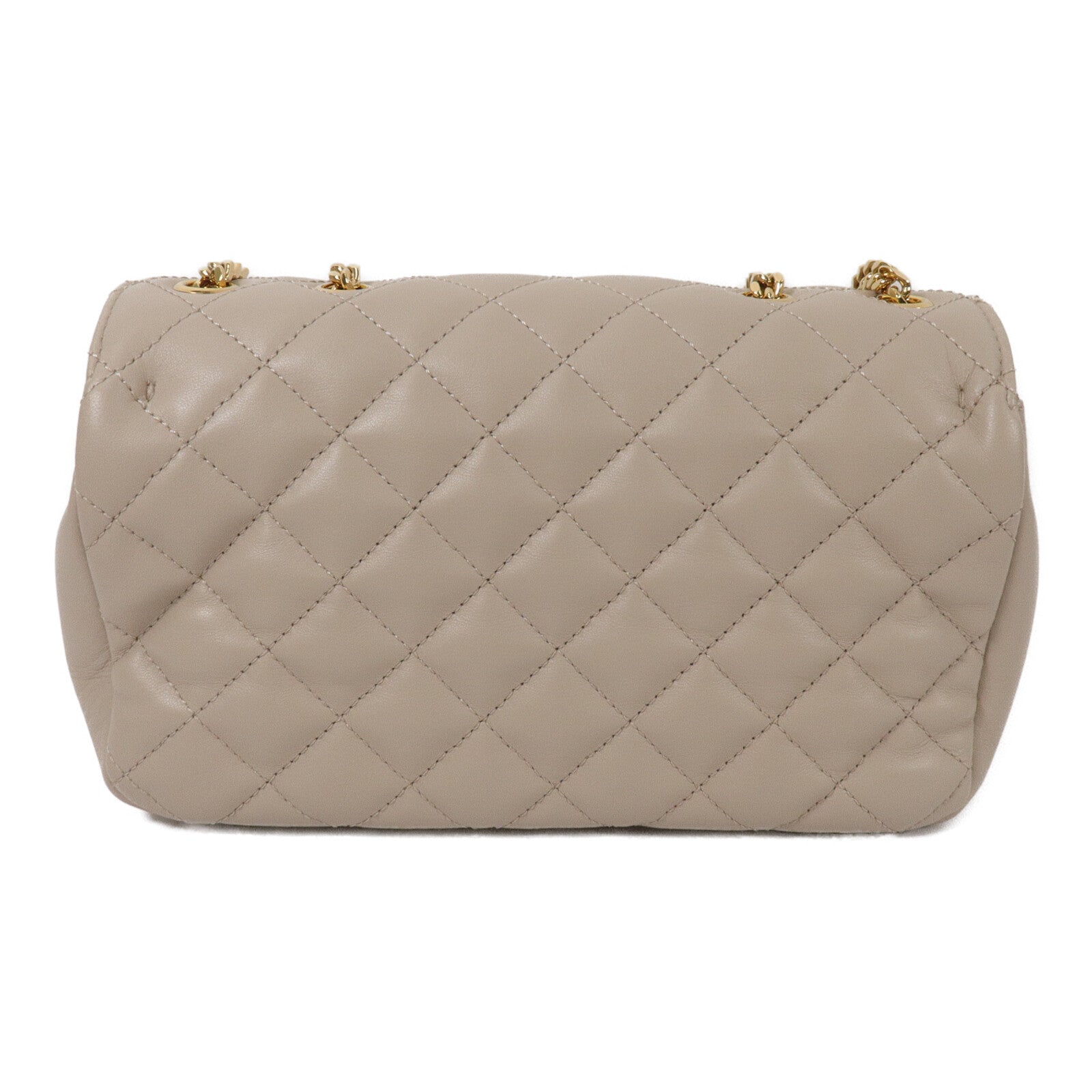VERSACE 牛皮皮革La Medusa Chain Shoulder Bag鏈帶肩背袋