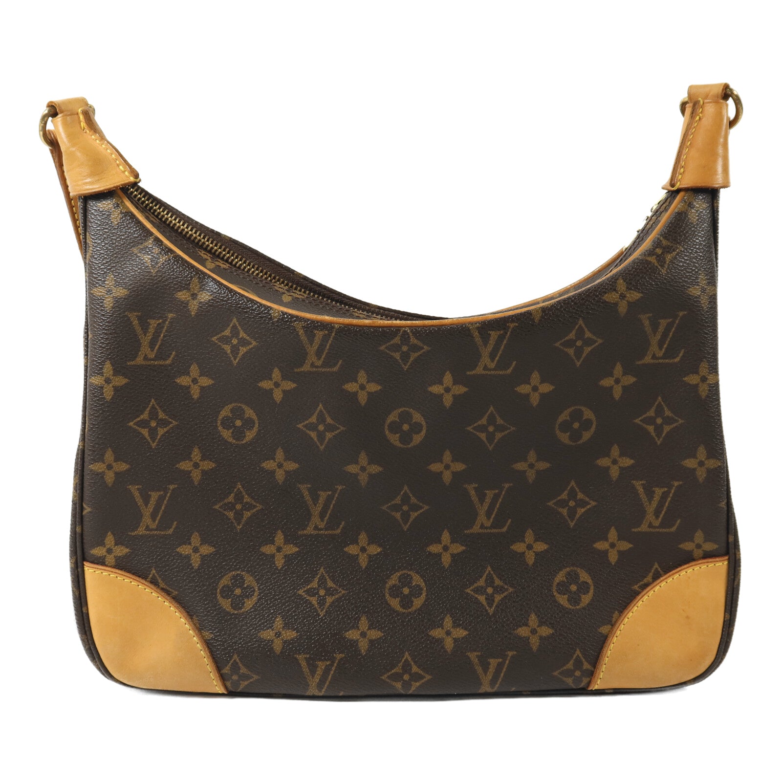 LOUIS VUITTON Monogram Boulogne金扣肩背袋