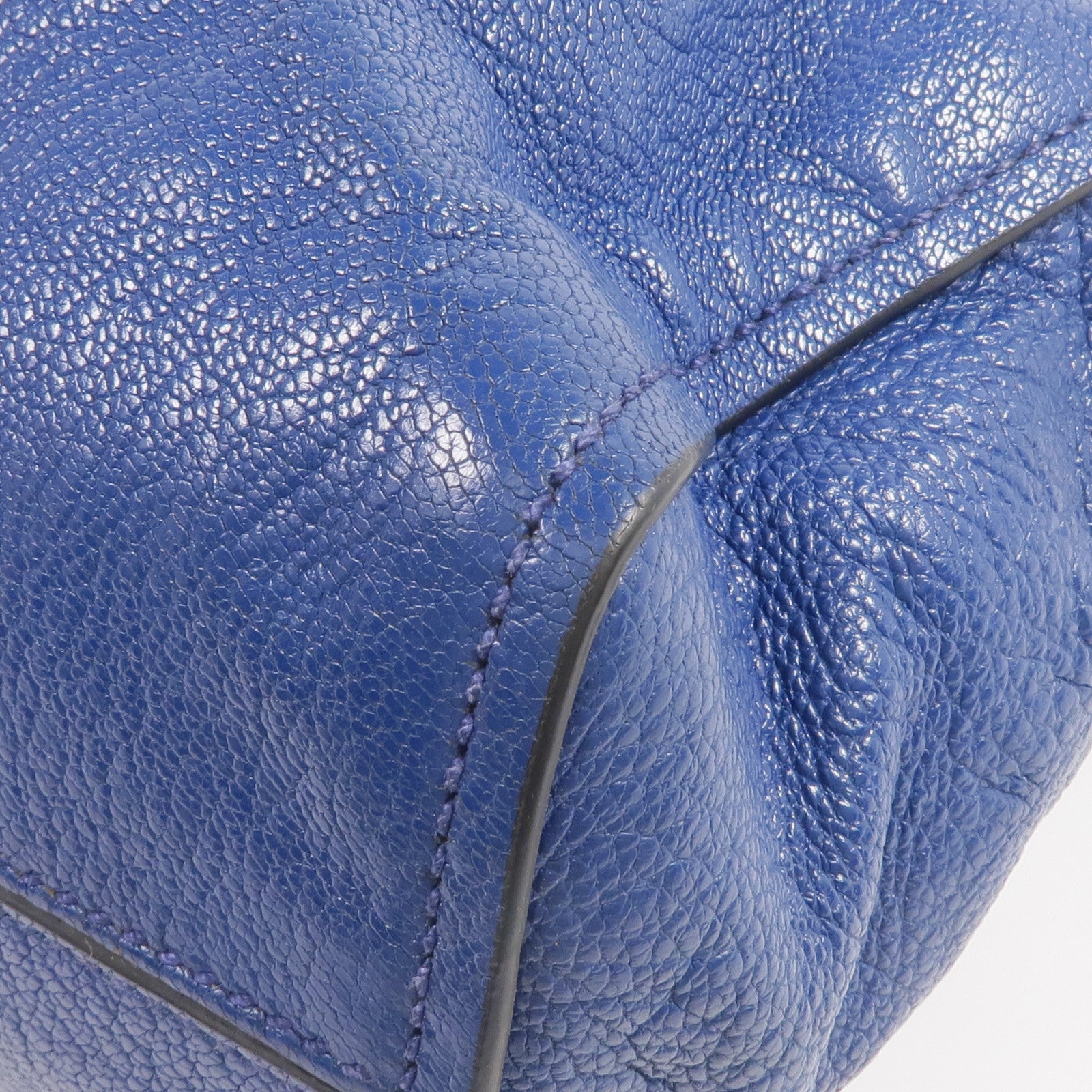 Miu Miu 牛皮皮革2 Way Shoulder金扣手挽肩背兩用袋