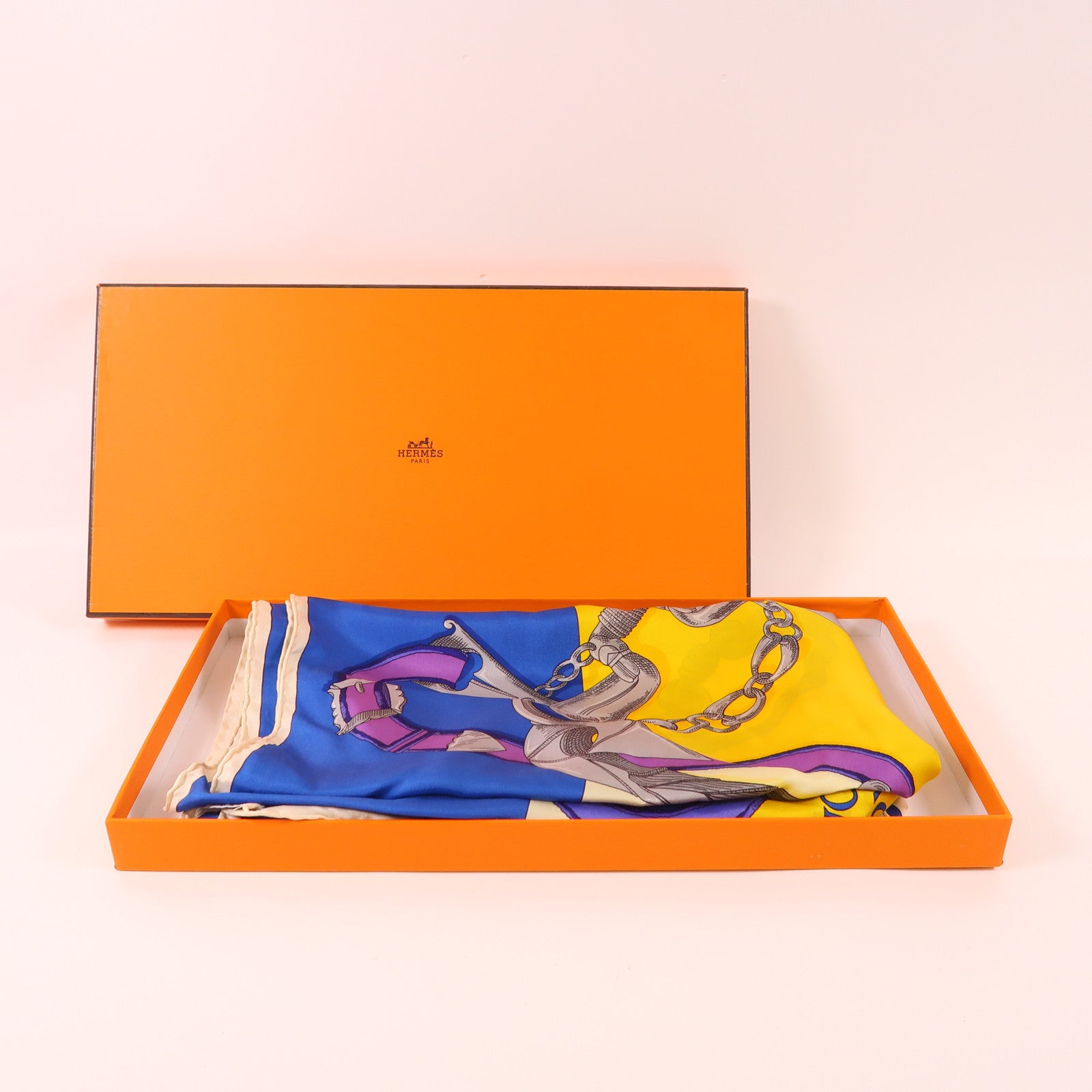 HERMES 【激減優惠】絲質Scarf 140X140絲巾