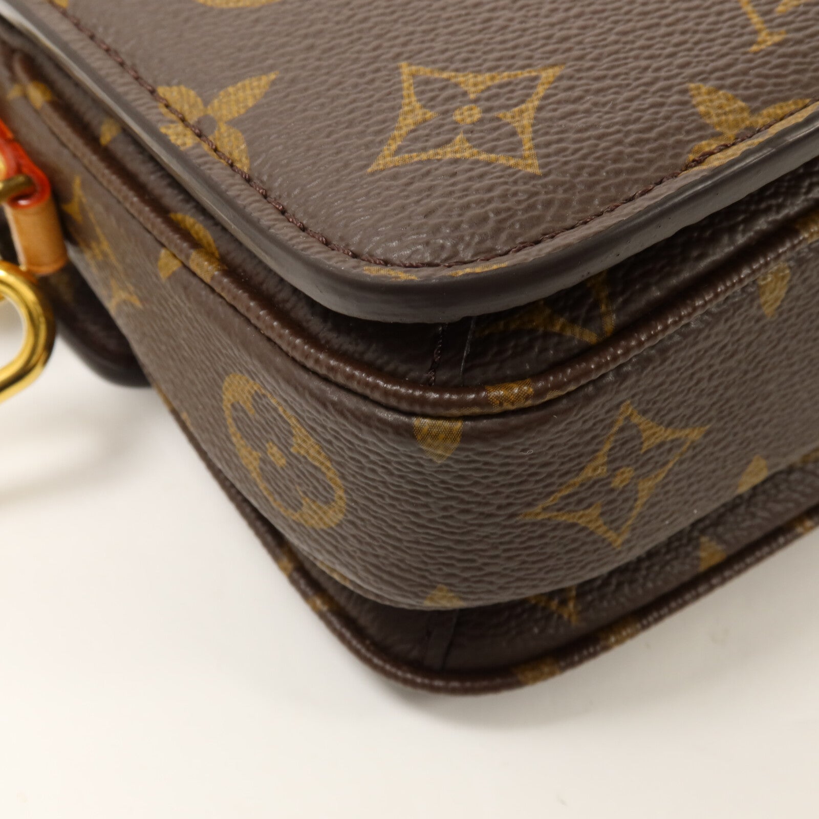 LOUIS VUITTON Monogram Pochette Metis East West手挽肩背兩用袋