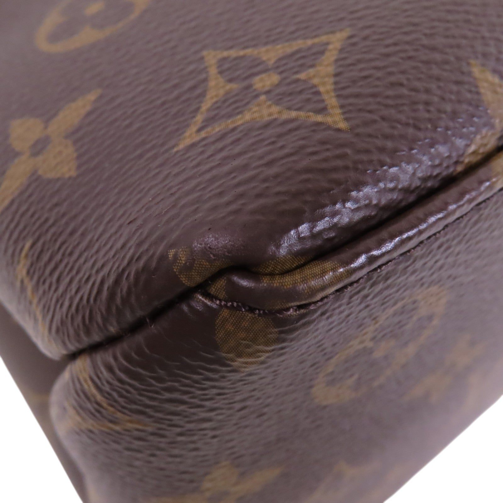 LOUIS VUITTON Monogram Petit Palais金扣手挽肩背兩用袋
