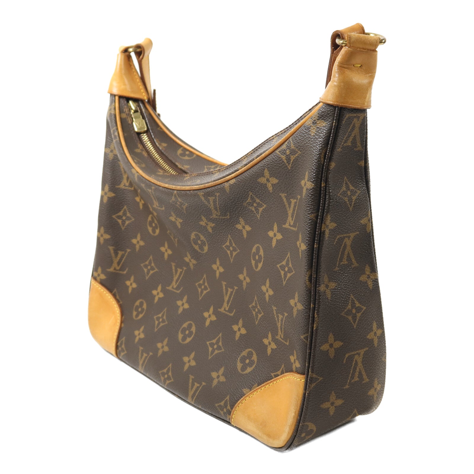 LOUIS VUITTON Monogram Boulogne金扣肩背袋