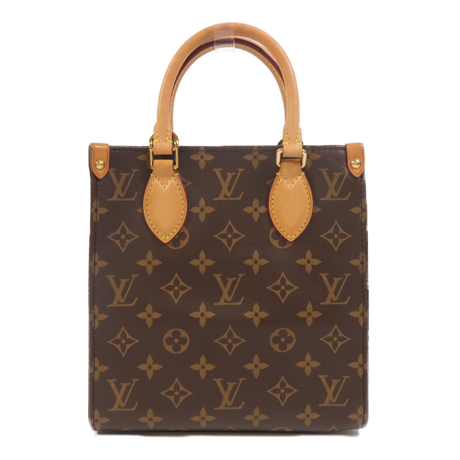 LOUIS VUITTON Monogram Sac Plat BB手挽肩背兩用袋