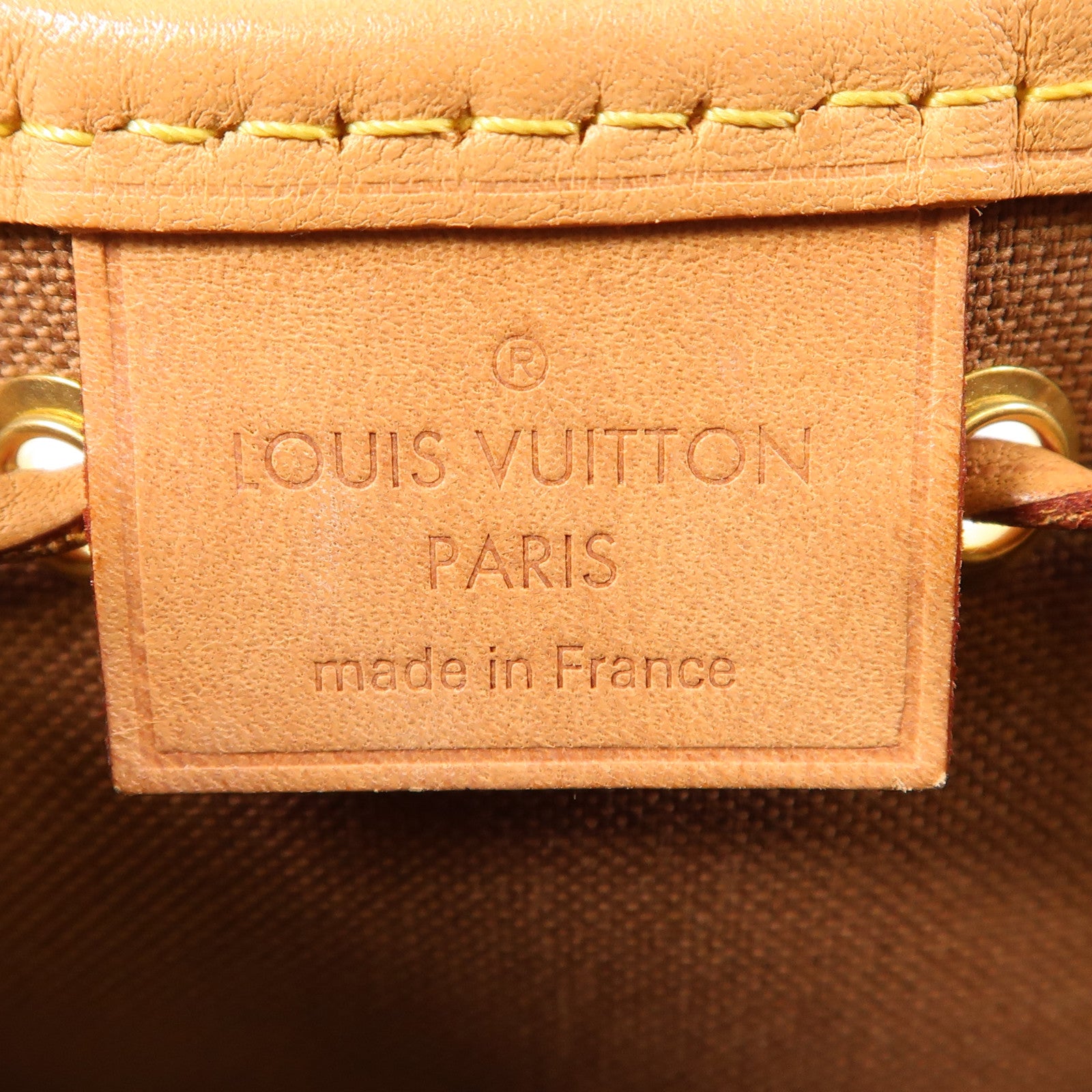LOUIS VUITTON Monogram Nano Noe金扣肩背袋