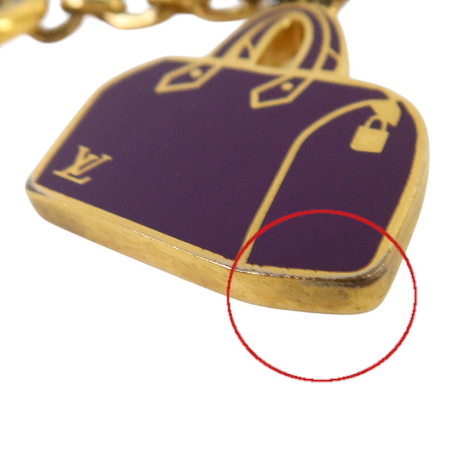 LOUIS VUITTON 金屬Speedy Bag Charm掛飾
