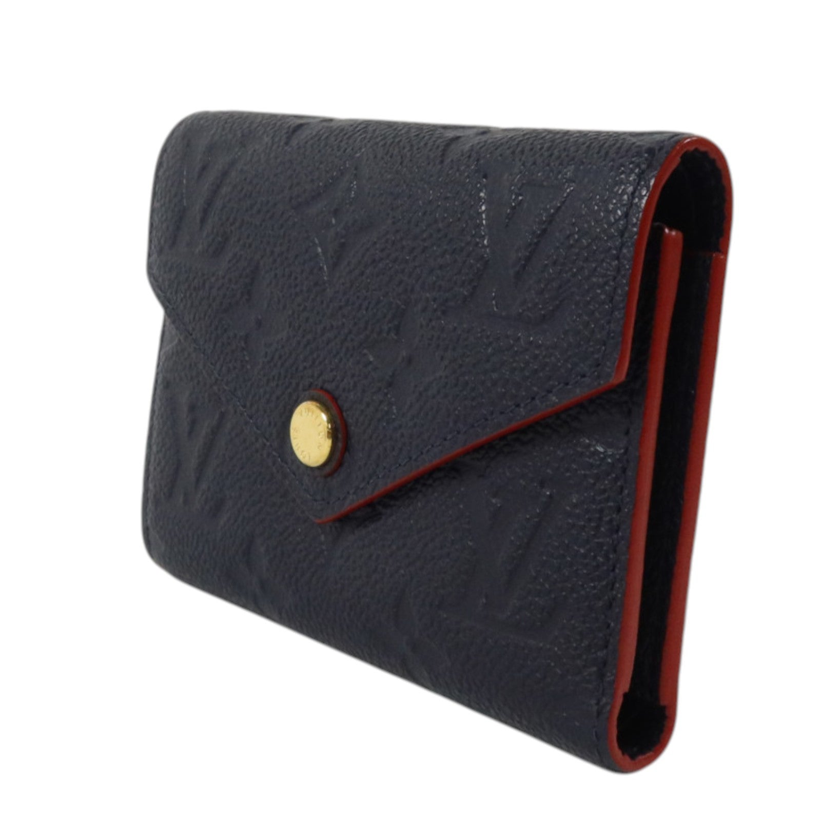 LOUIS VUITTON Monogram Empreinte Victorine金扣錢包