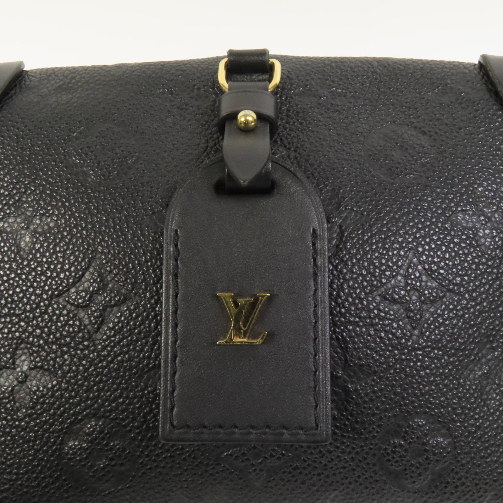 LOUIS VUITTON Monogram Empreinte Petite金扣手挽肩背兩用袋