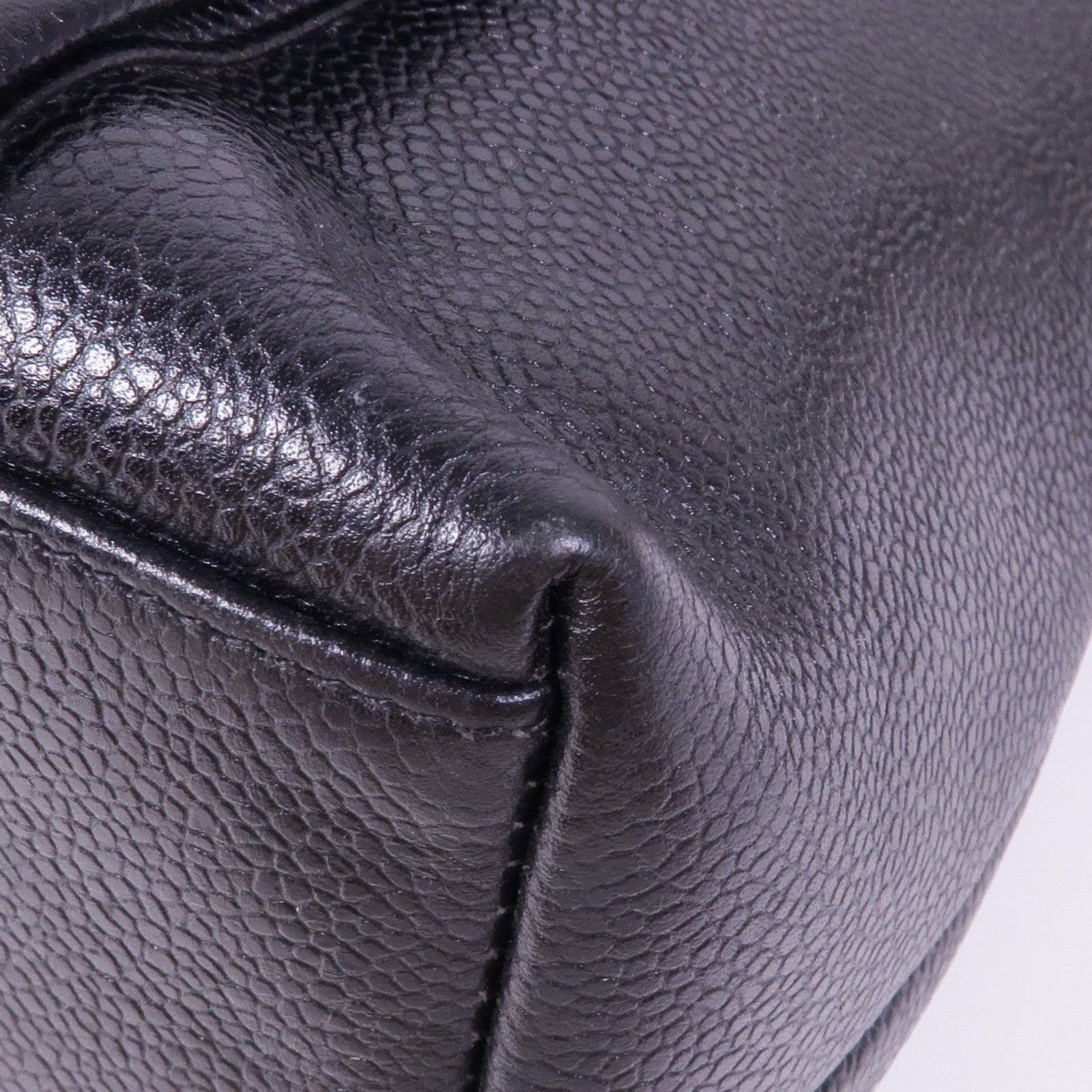 CHANEL 牛皮皮革Shoulder Tote金扣肩背袋/手挽袋