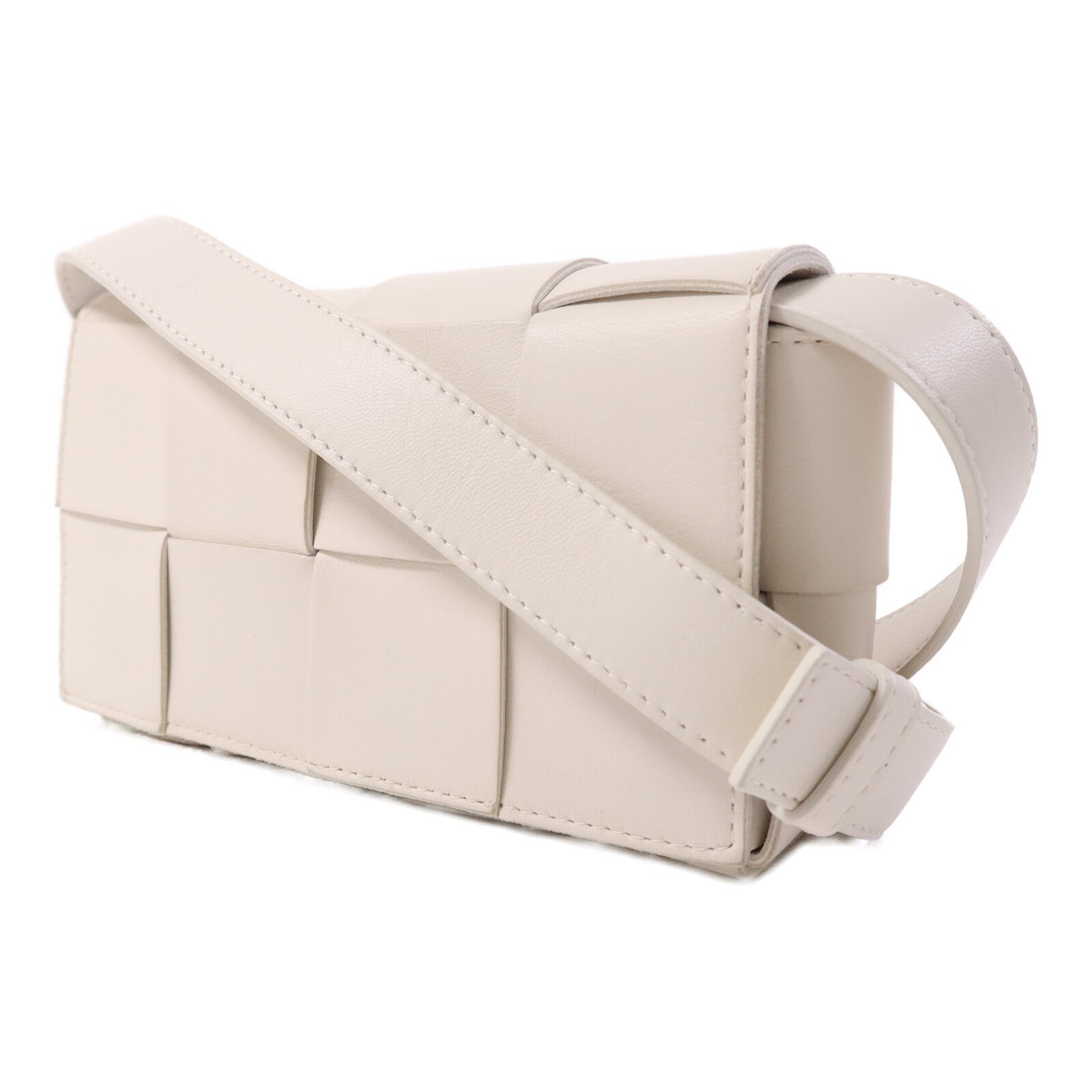 BOTTEGA VENETA 【激減優惠】牛皮皮革Cassette Bag肩背袋