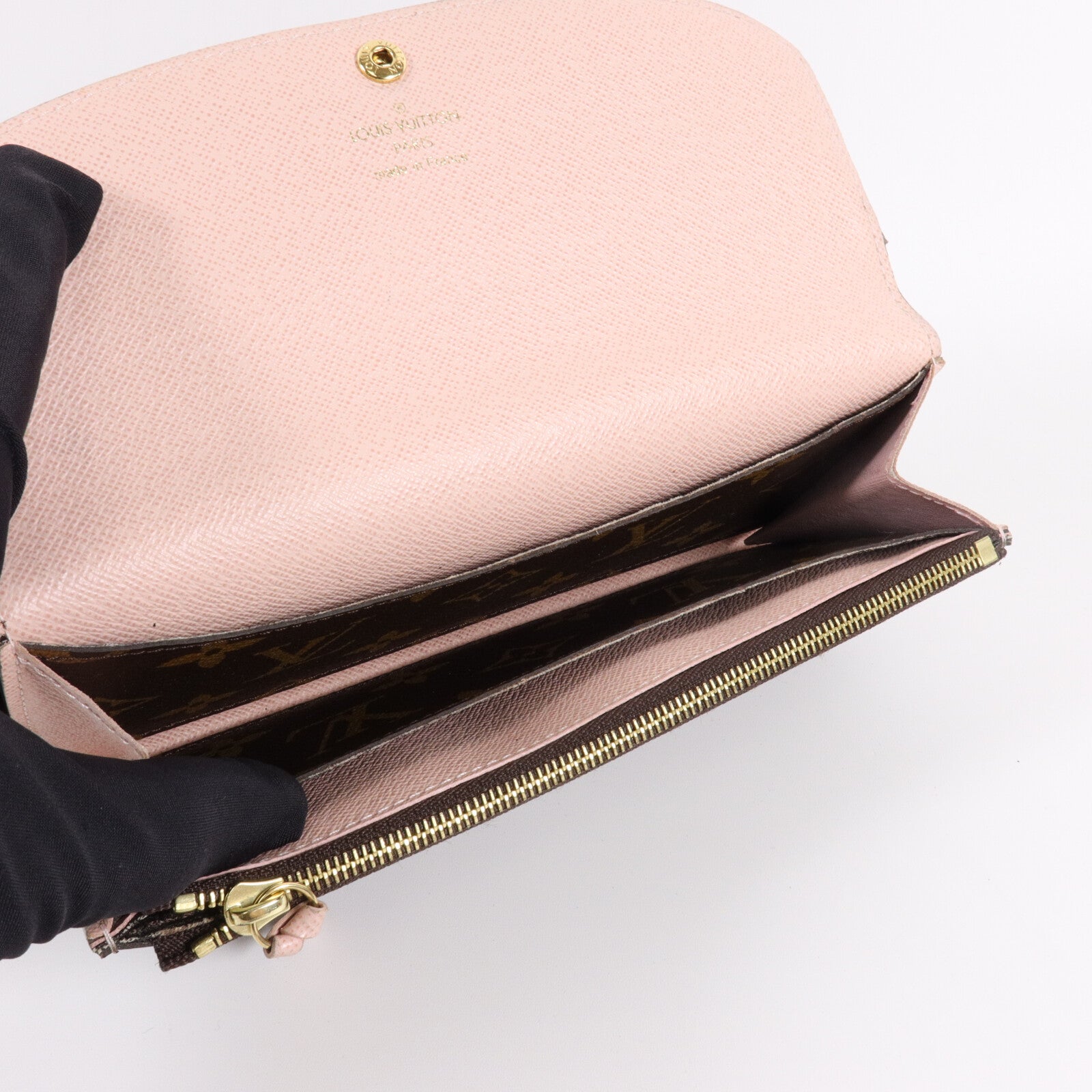 LOUIS VUITTON Monogram Emilie長錢包