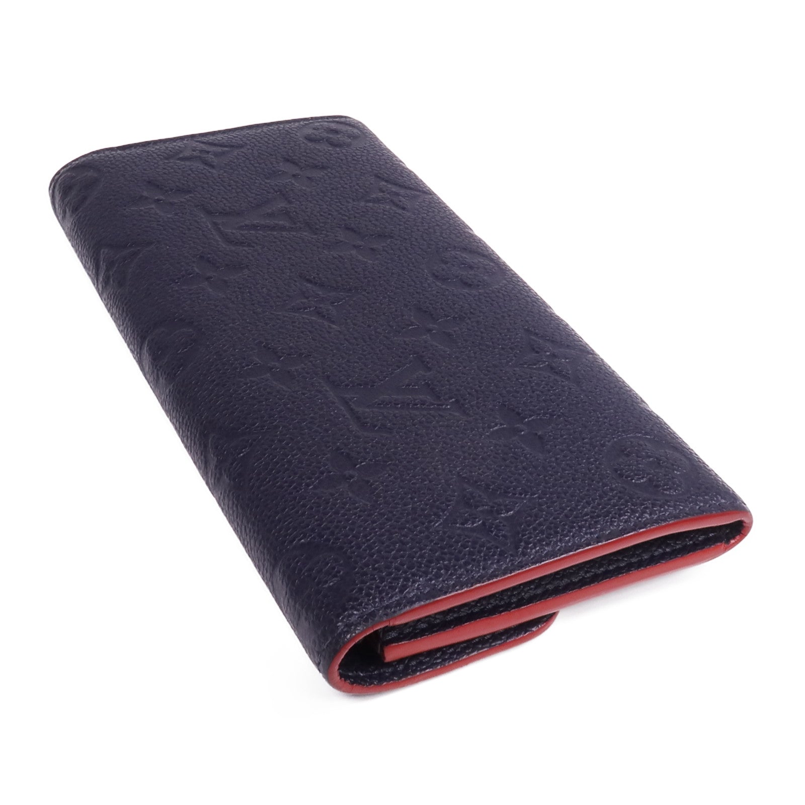 LOUIS VUITTON Monogram Empreinte Emilie金扣長財布