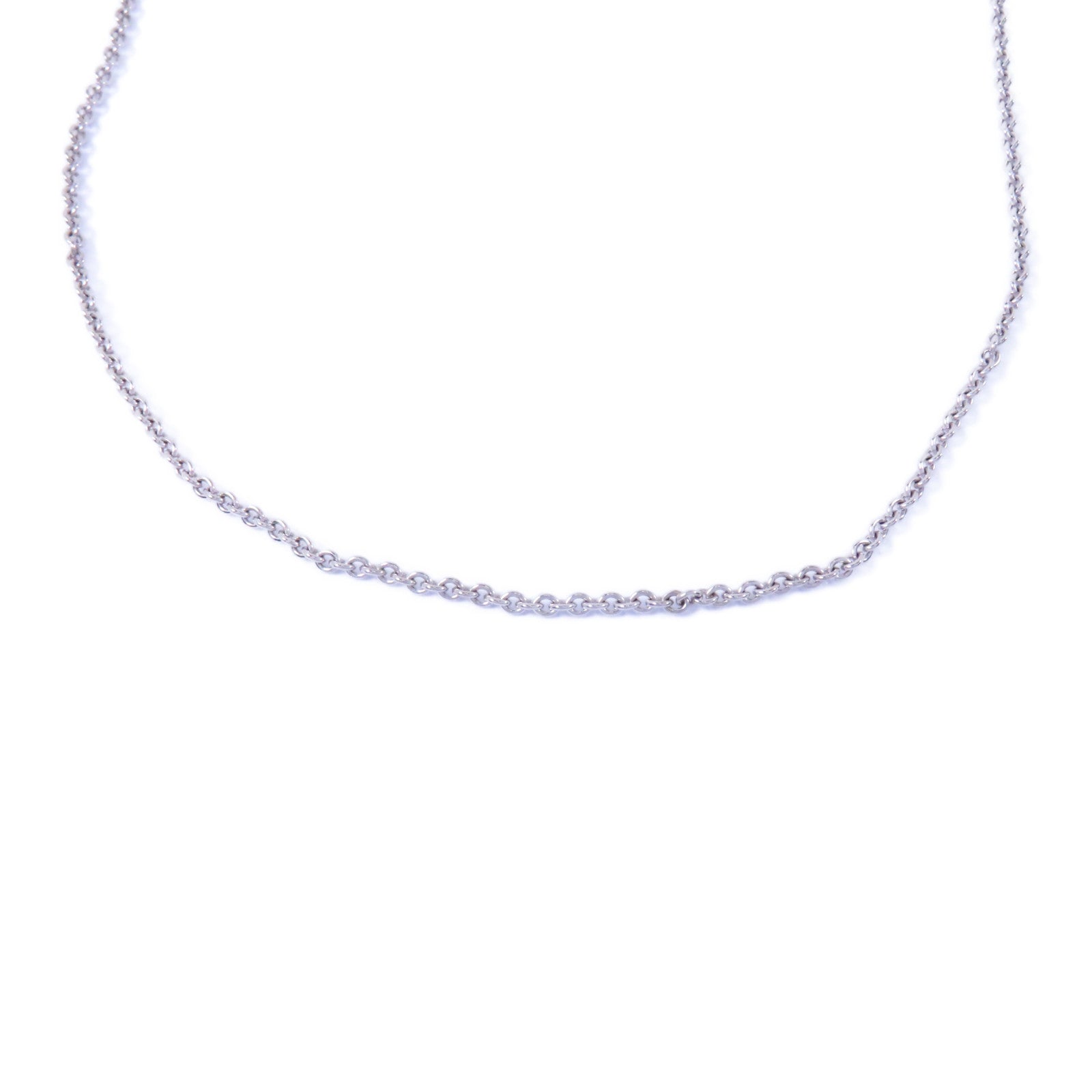 CARTIER 18K白金Chain Necklace項鍊