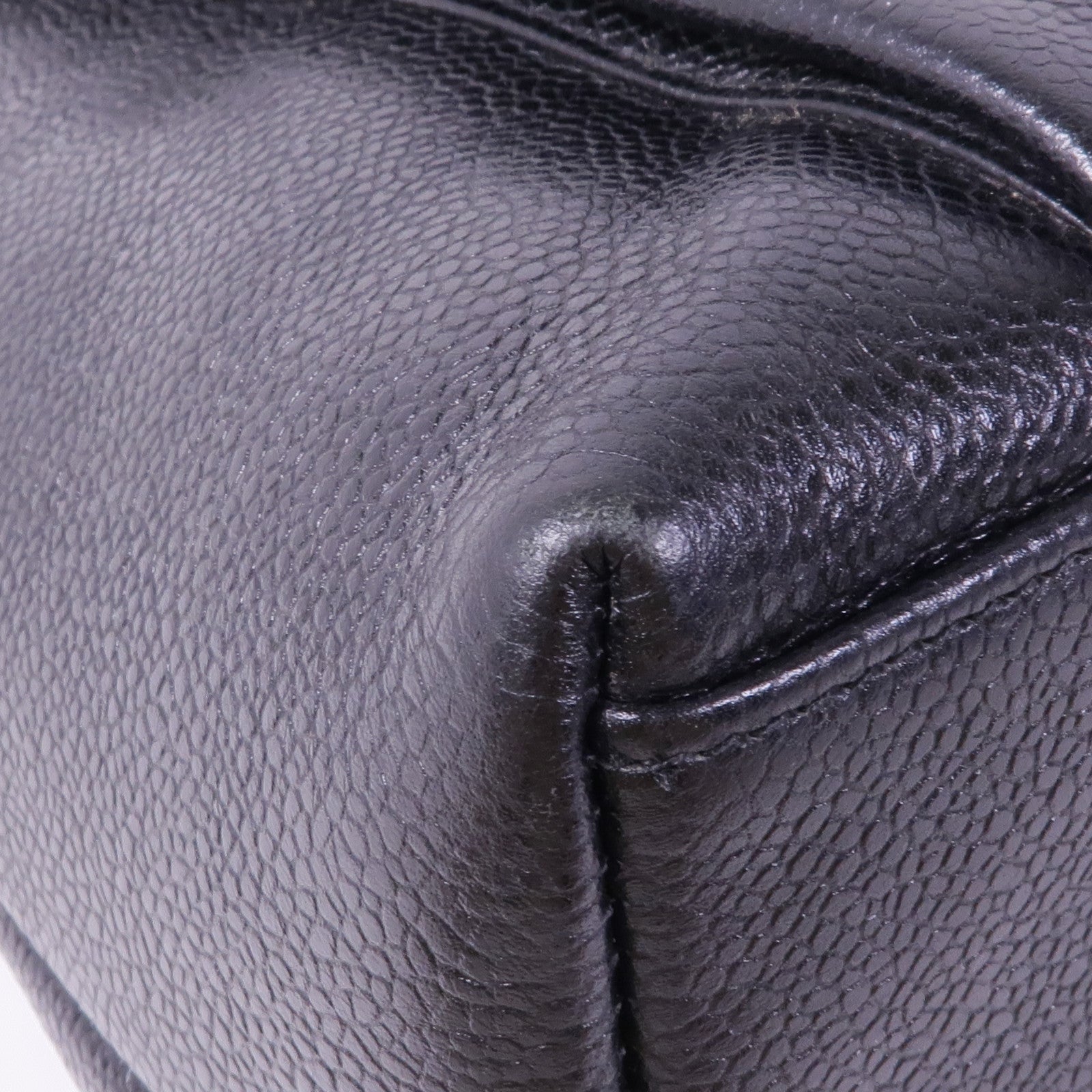 CHANEL 牛皮皮革Shoulder Tote金扣肩背袋/手挽袋