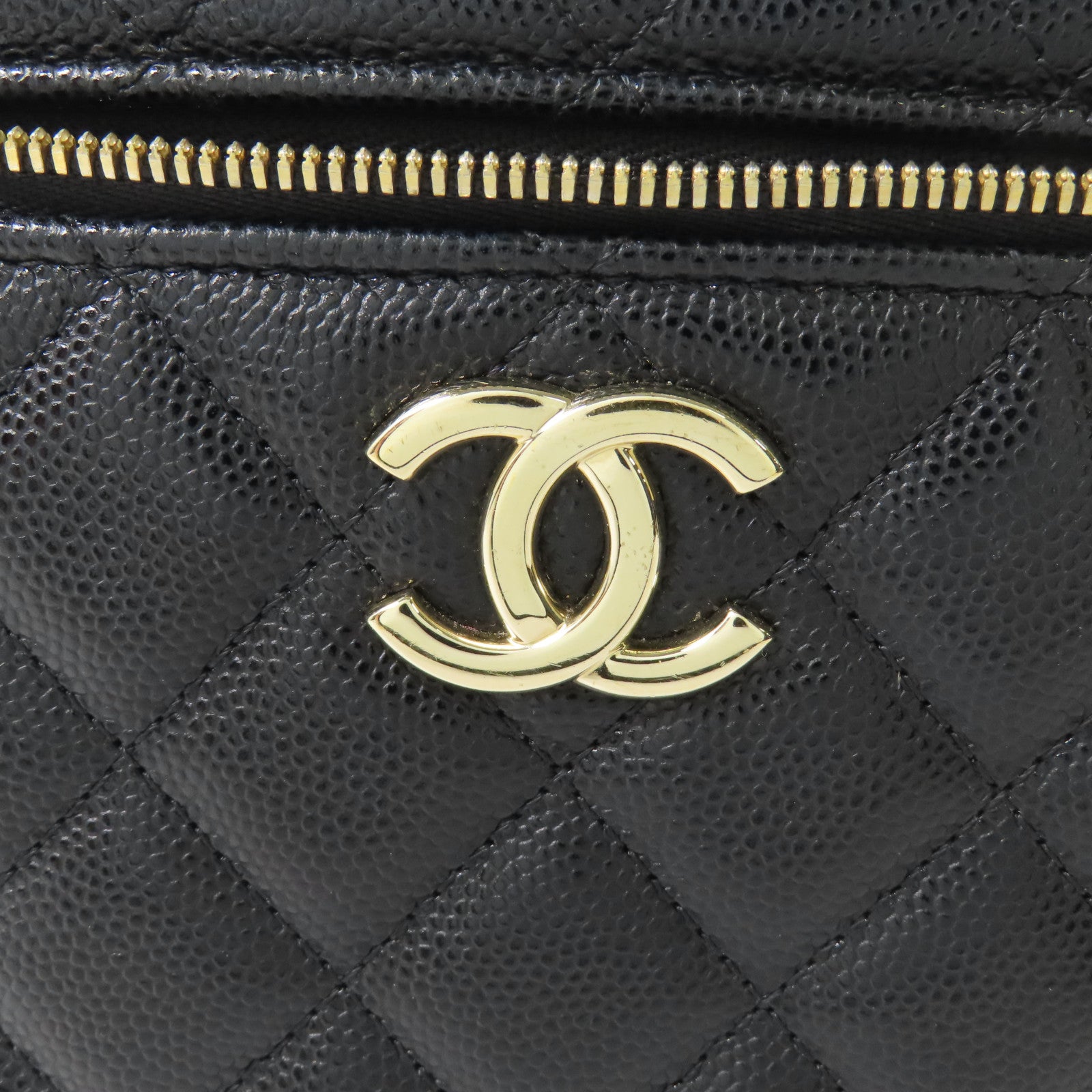 CHANEL 【激減優惠】牛皮皮革Vanity Bag手挽肩背兩用袋