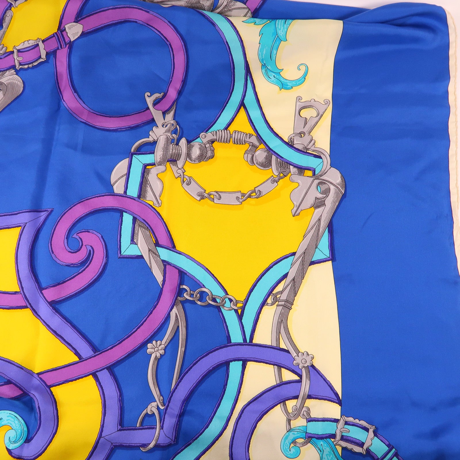 HERMES 絲質Scarf 140X140絲巾