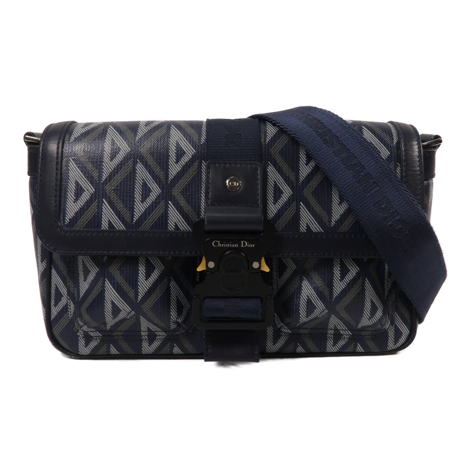 Dior PVC CD Diamond Hit The Road 肩背袋