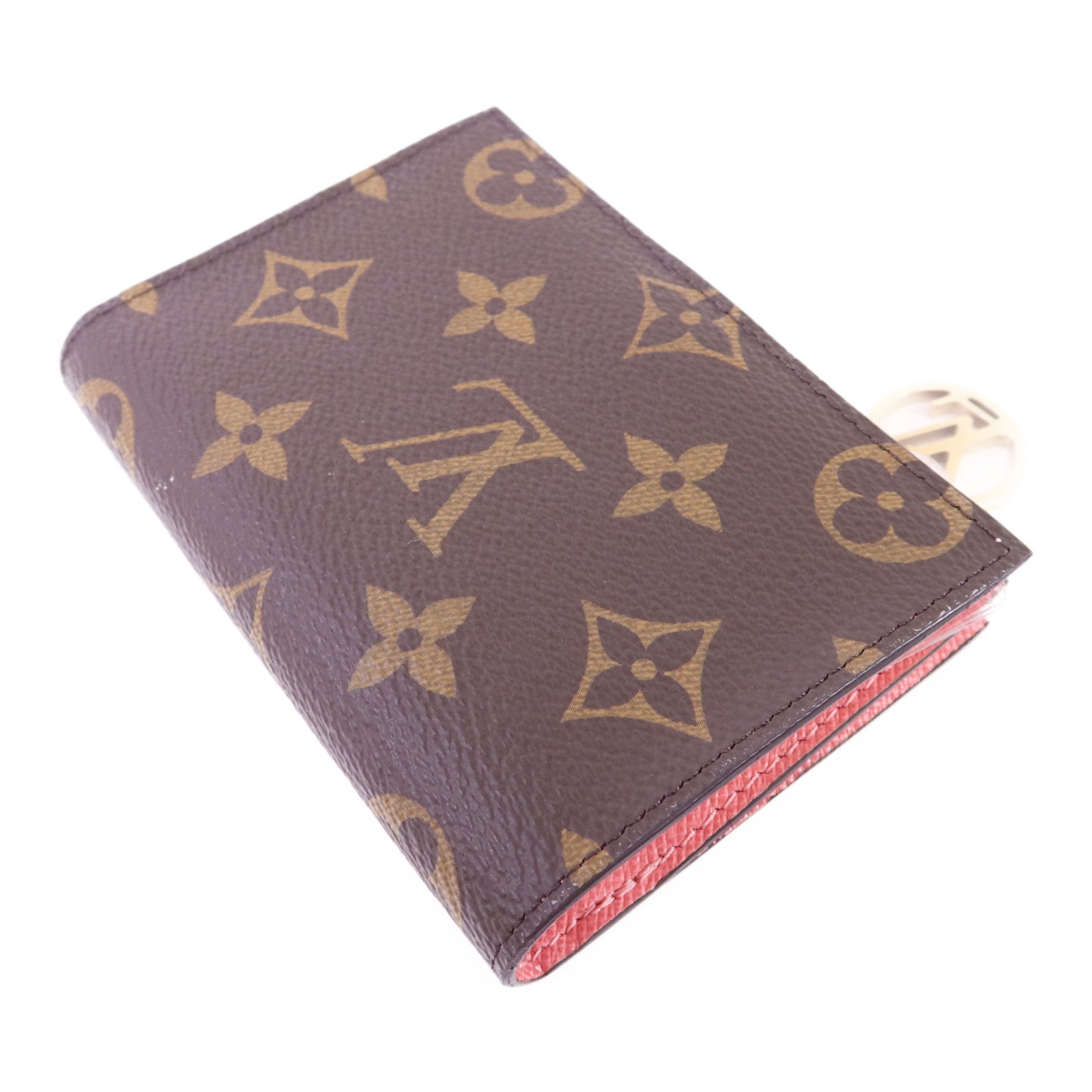 LOUIS VUITTON Monogram Lisa Wallet金扣錢包
