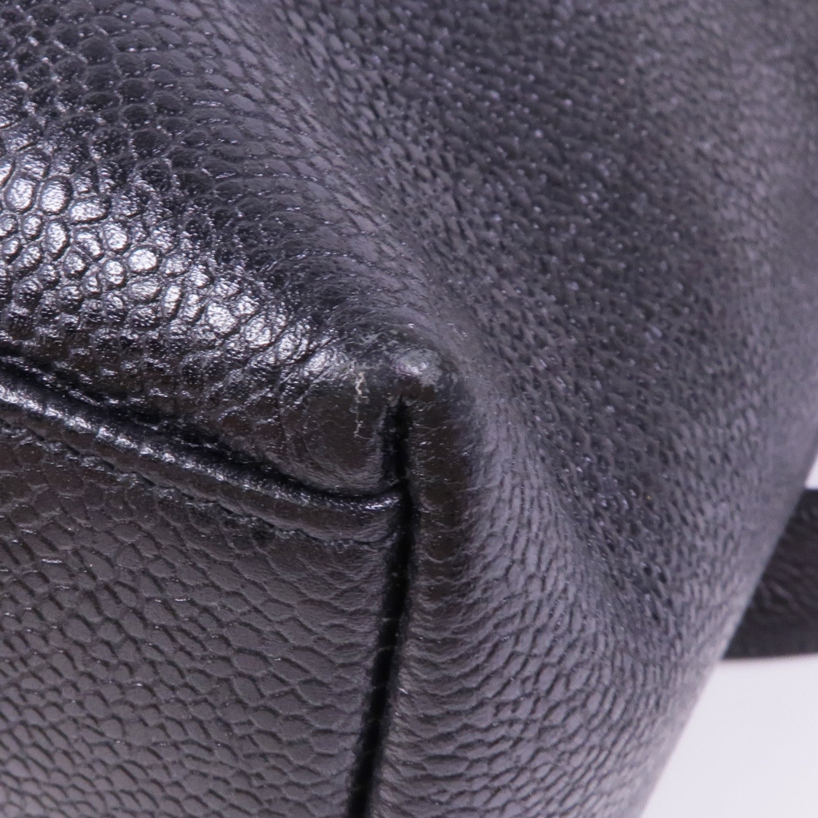 CHANEL 牛皮皮革Shoulder Tote金扣肩背袋/手挽袋