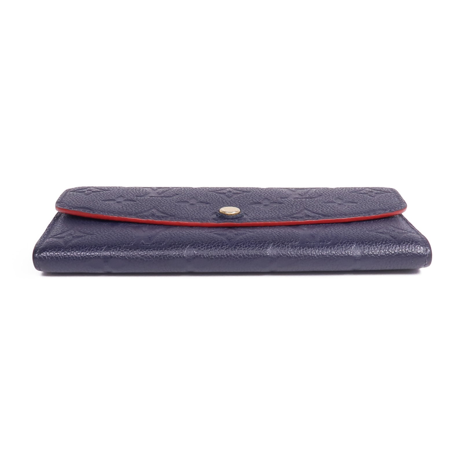 LOUIS VUITTON Monogram Empreinte Emilie金扣長財布