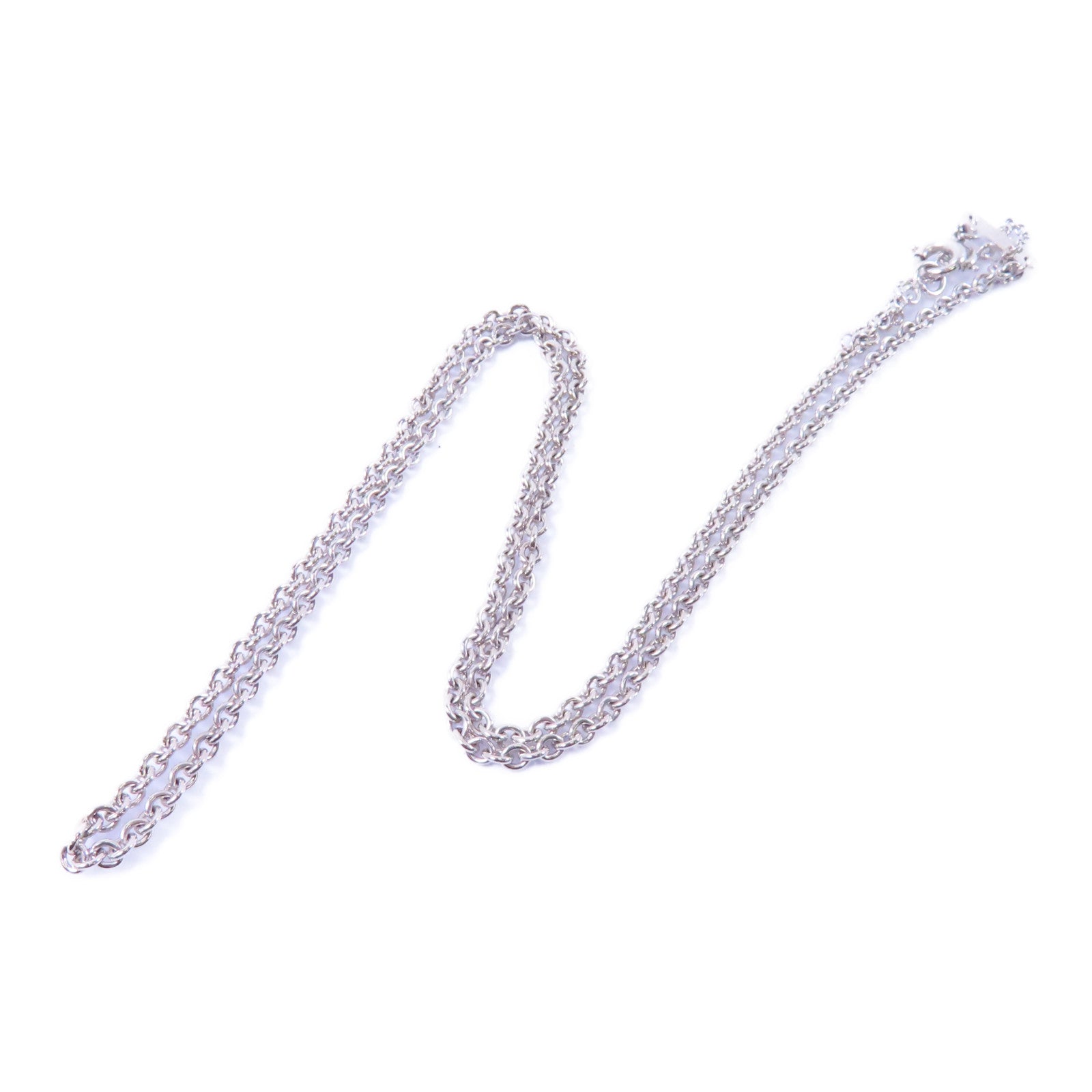CARTIER 18K白金Chain Necklace項鍊