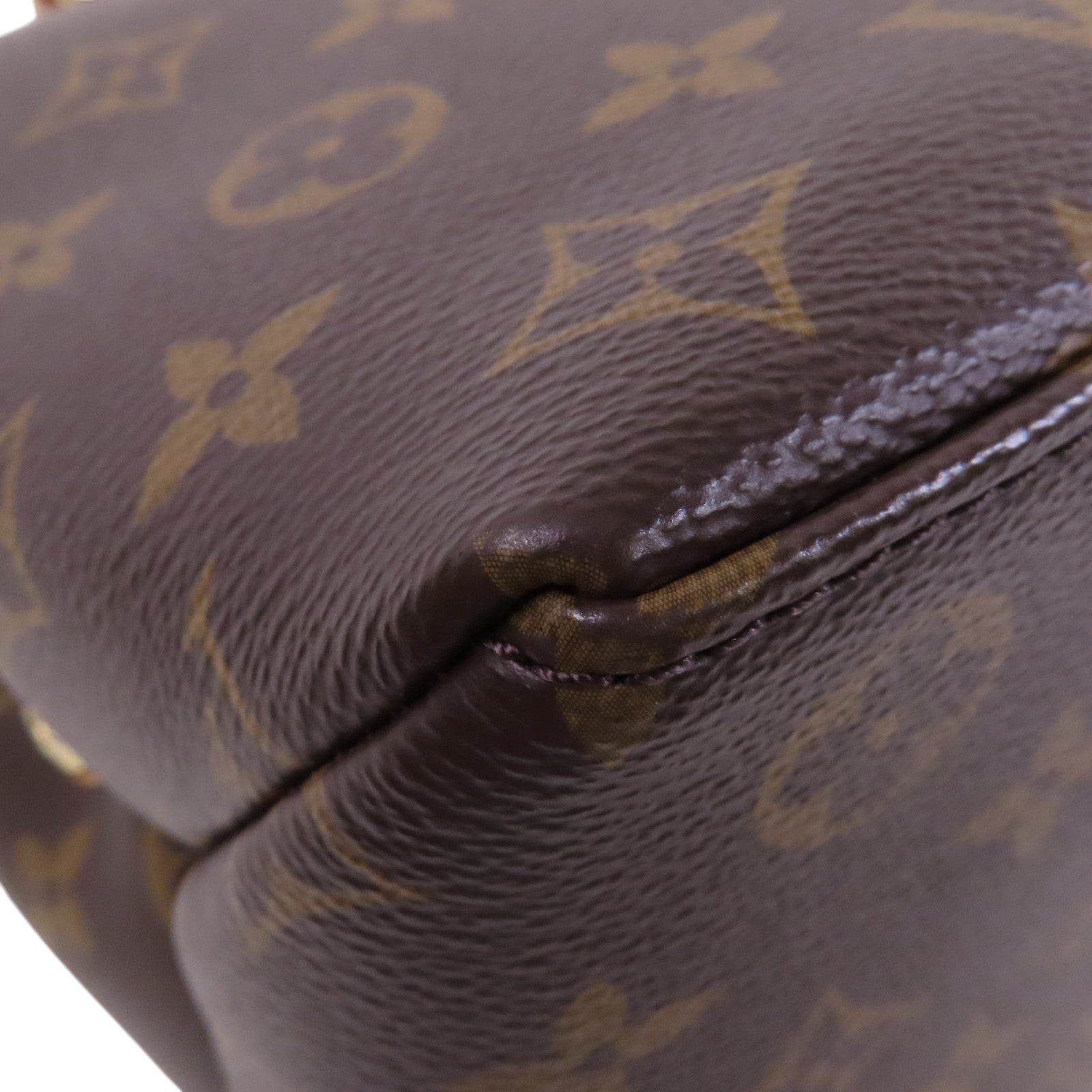 LOUIS VUITTON Monogram Petit Palais金扣手挽肩背兩用袋