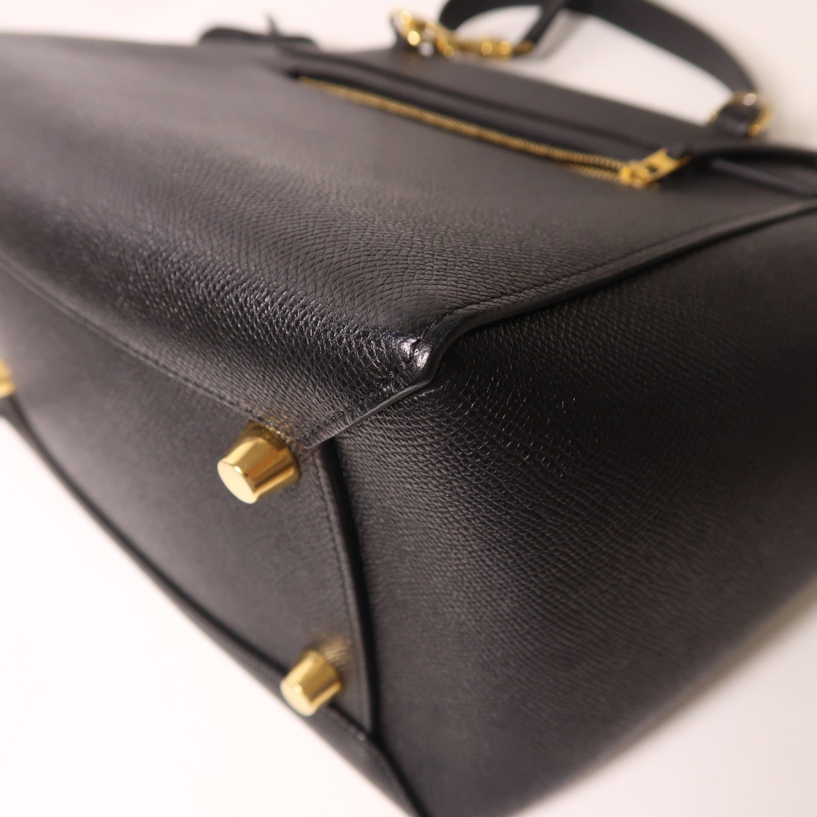 CELINE 牛皮皮革Beltbag手挽肩背兩用袋