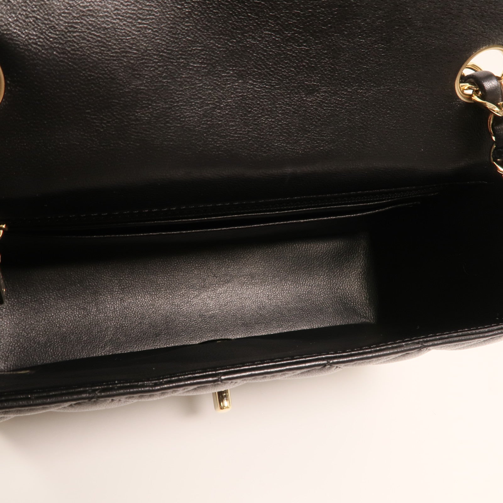 CHANEL 羊皮皮革Classic 20金扣鏈帶肩背袋