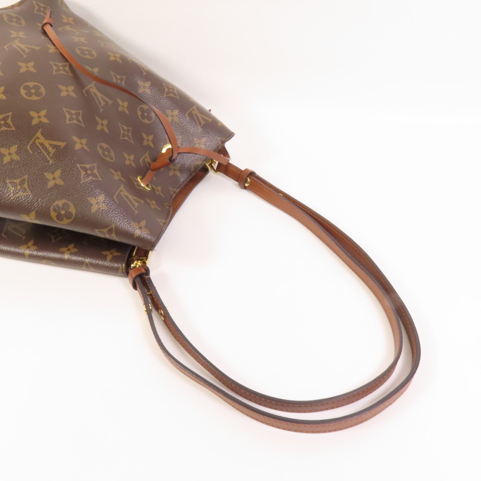LOUIS VUITTON 【激減優惠】Monogram NeoNoe MM金扣肩背袋