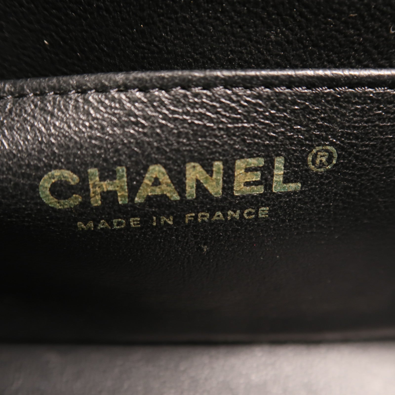CHANEL 羊皮皮革Classic 20金扣鏈帶肩背袋