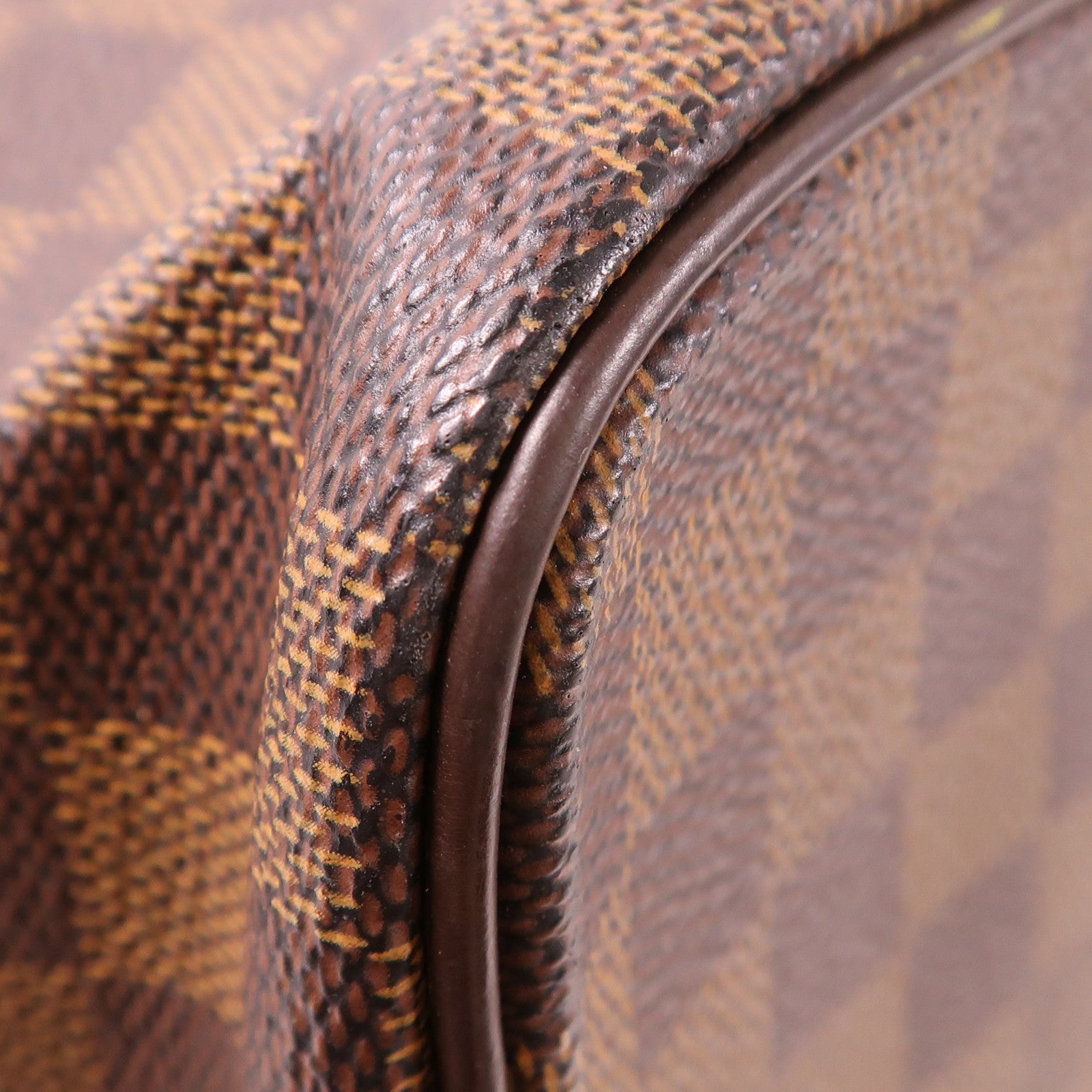 LOUIS VUITTON Damier Saleya MM金扣肩背袋/手挽袋