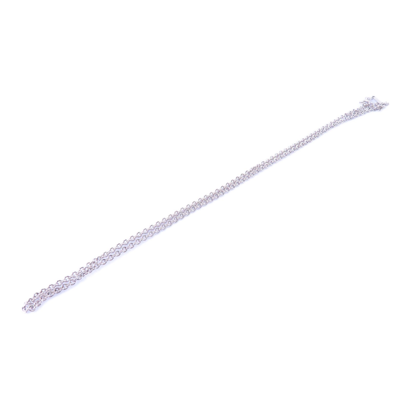 CARTIER 18K白金Chain Necklace項鍊