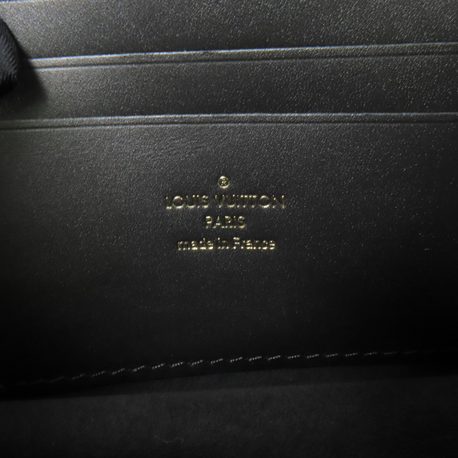 LOUIS VUITTON Monogram Jacquard Since 1854 Dauphine Chain Wallet金扣鏈帶肩背袋