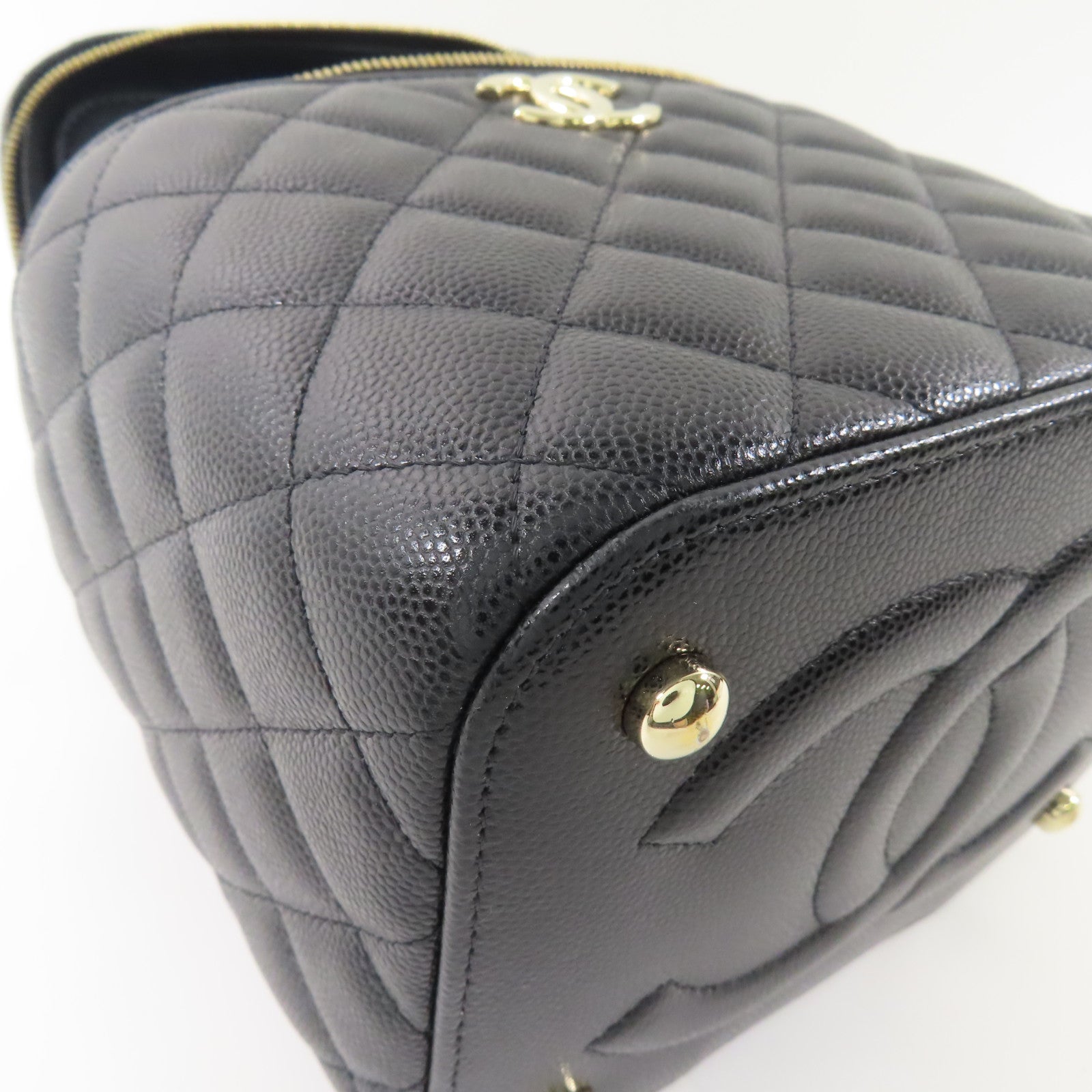 CHANEL 【激減優惠】牛皮皮革Vanity Bag手挽肩背兩用袋