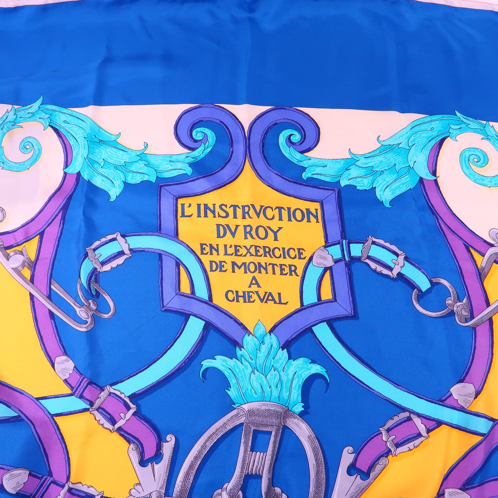 HERMES 絲質Scarf 140X140絲巾