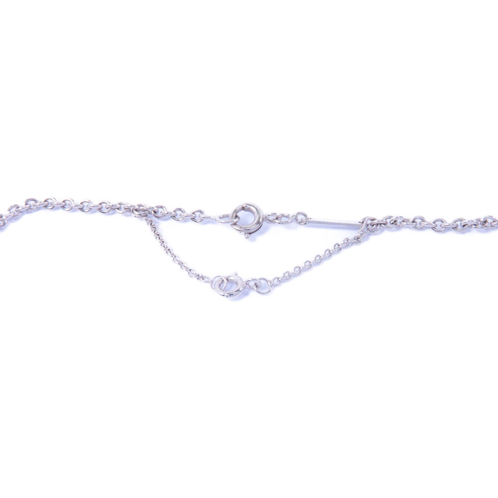 CARTIER 18K白金Chain Necklace項鍊