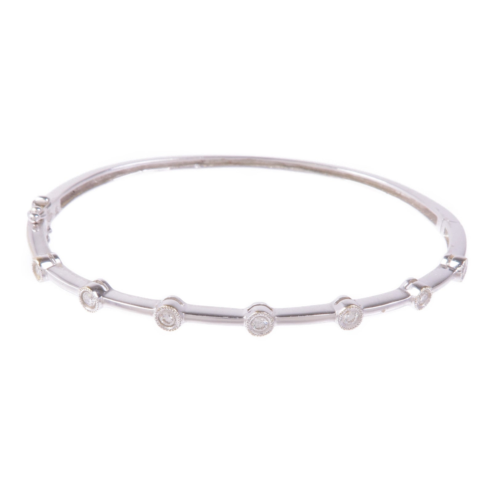 JEWELRY Diamond Bracelet Bangle Accessories 18K White Gold