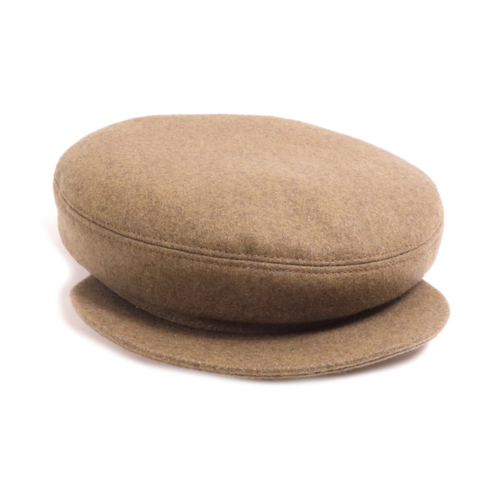 HERMES Cashmere Vauban Cap帽子#56
