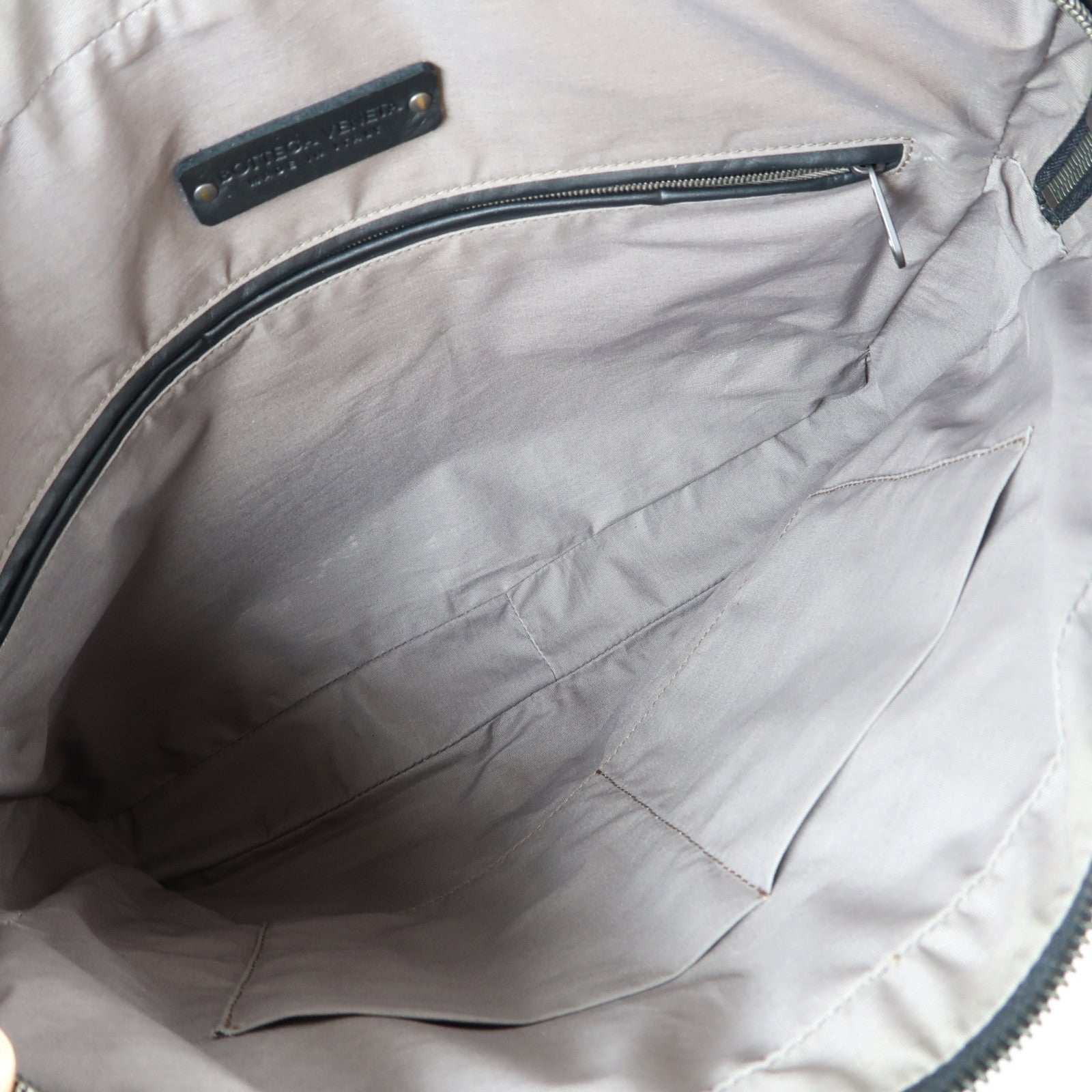 BOTTEGA VENETA 織紋牛皮皮革Shoulder Bag手挽肩背兩用袋黑色