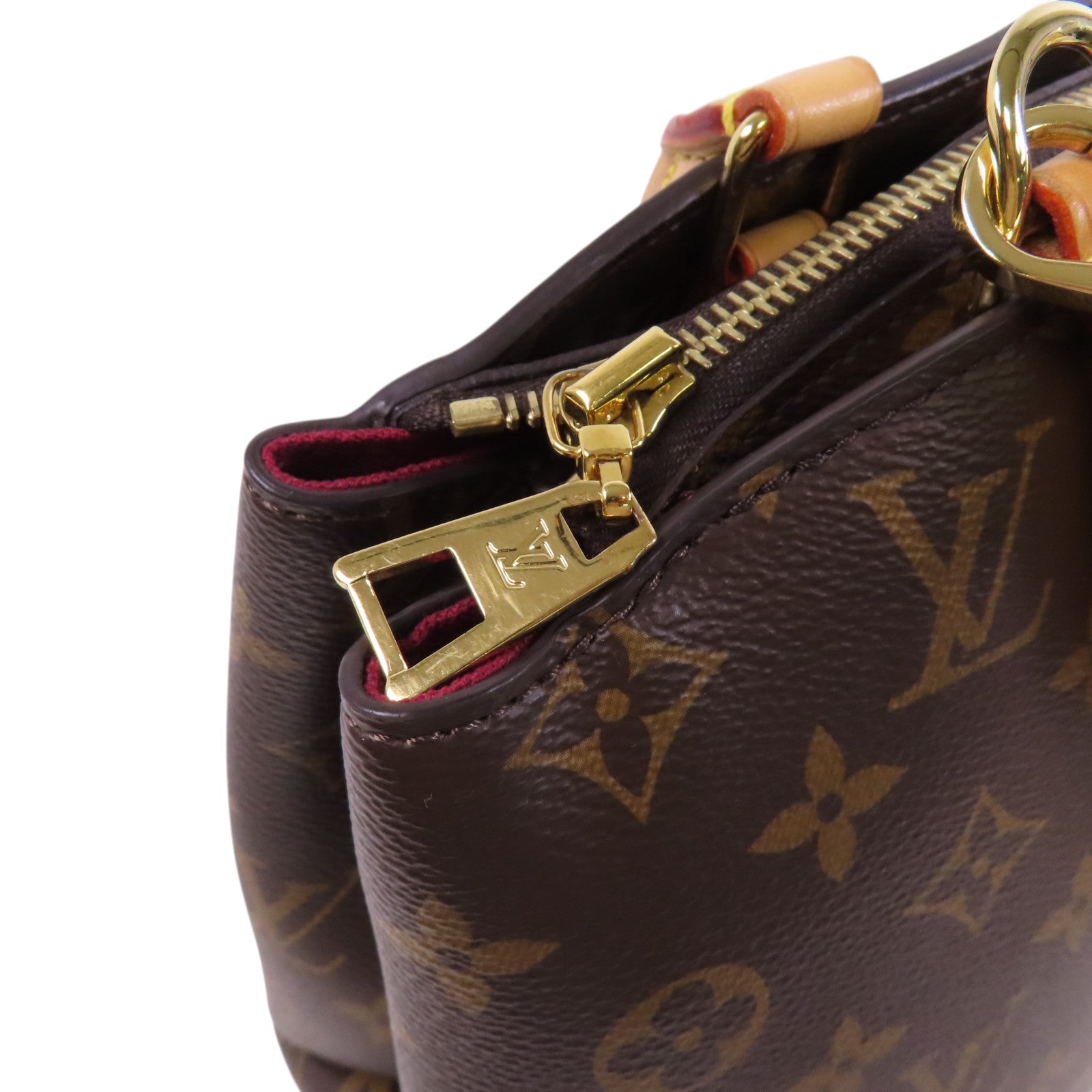LOUIS VUITTON Monogram Petit Palais金扣手挽肩背兩用袋