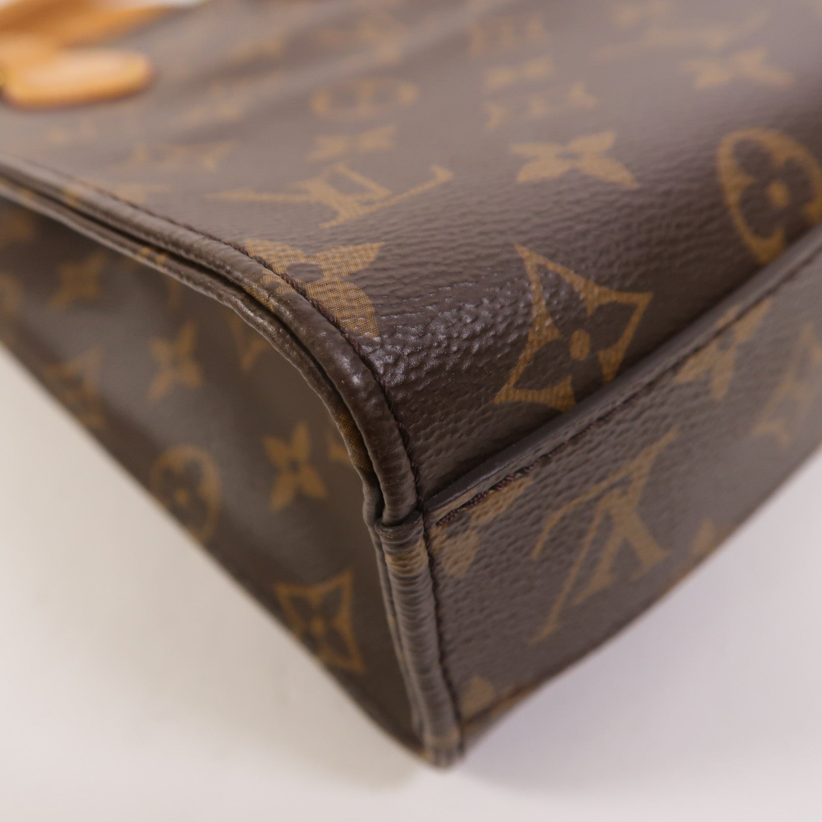 LOUIS VUITTON Monogram Sac Plat BB手挽肩背兩用袋