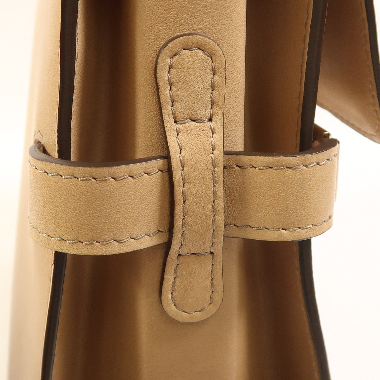 Delvaux 【激減優惠】牛皮皮革Tempete MM金扣手挽肩背兩用袋