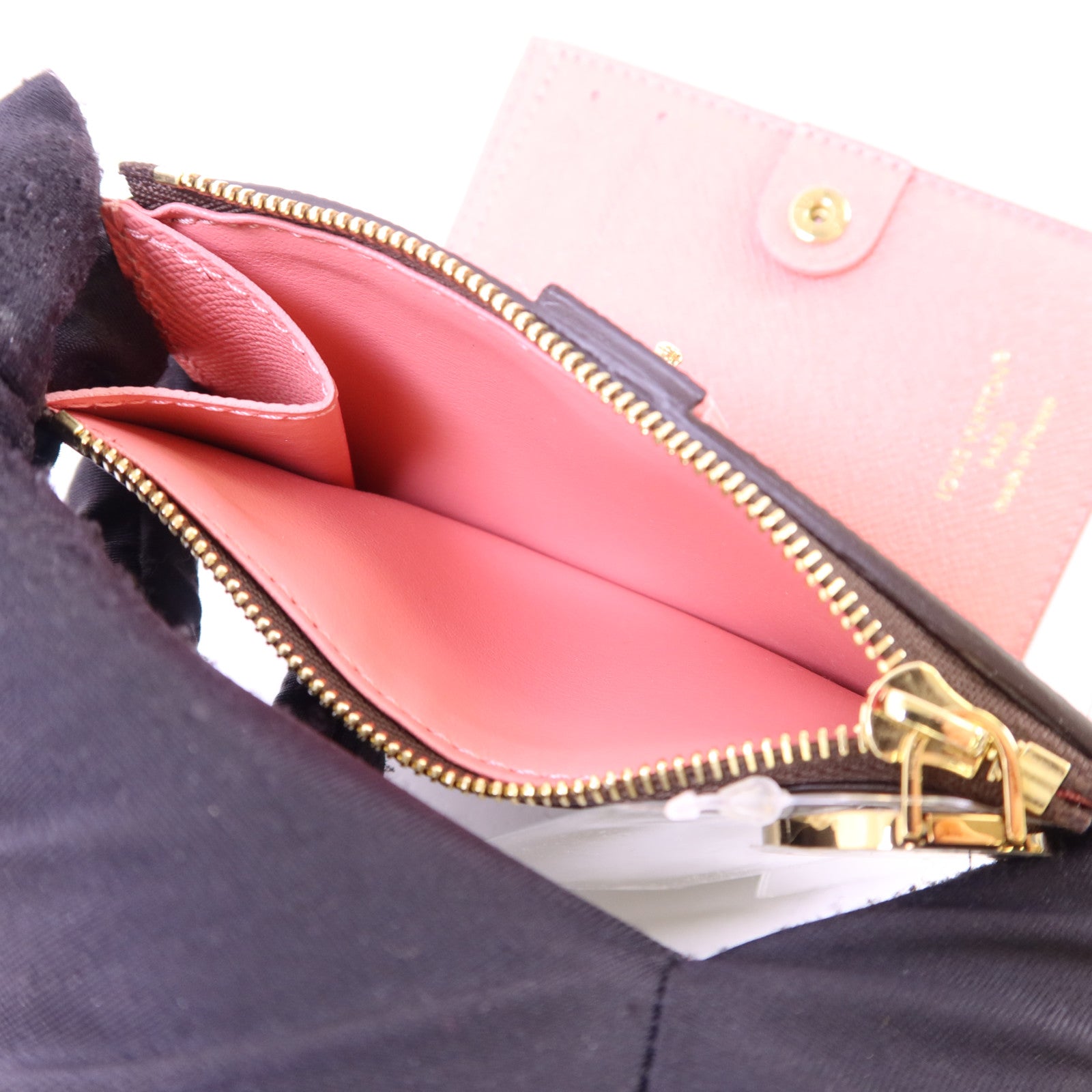 LOUIS VUITTON Monogram Lisa Wallet金扣錢包