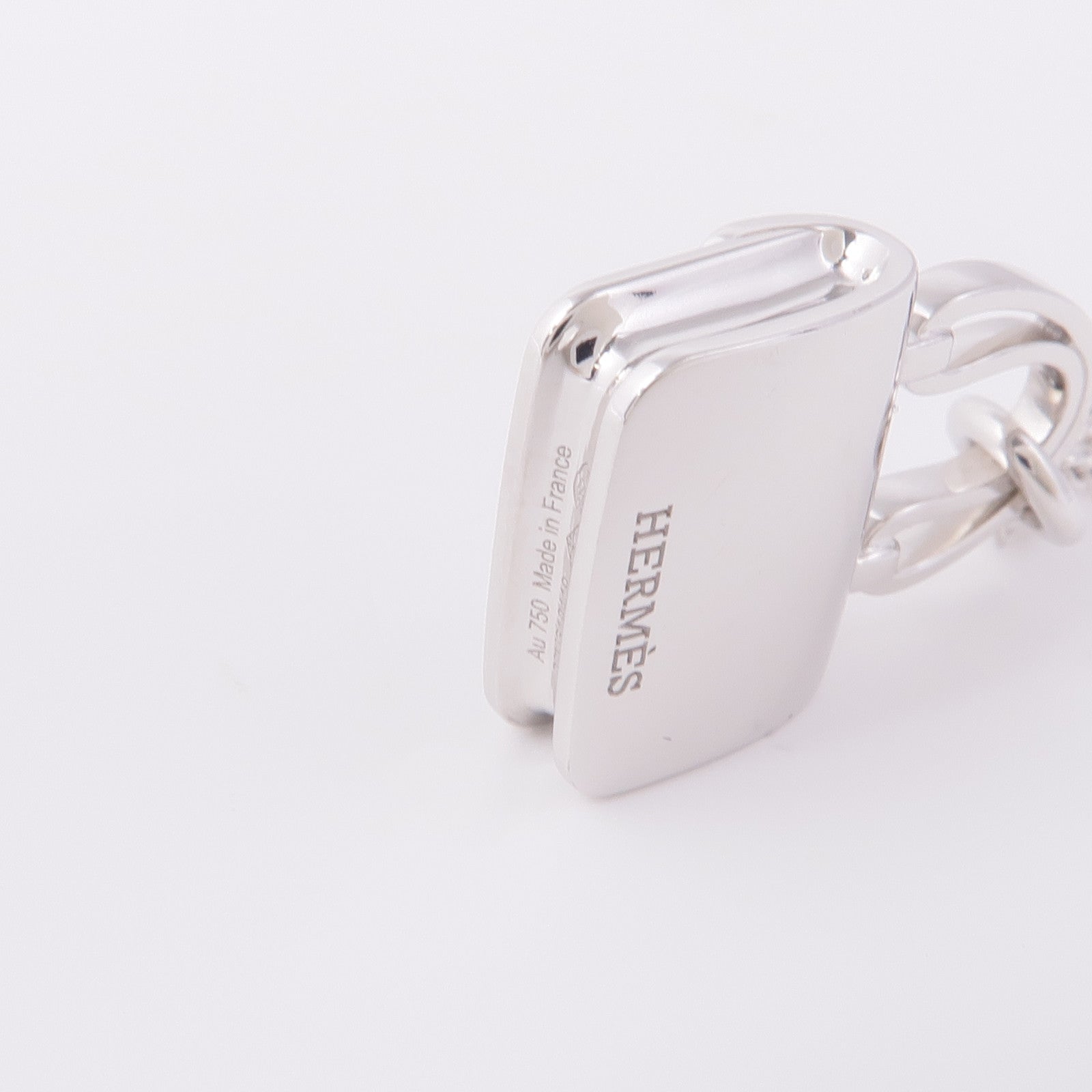 HERMES 【激減優惠】18K白金Amulettes Constance Pendant鑽石項鍊