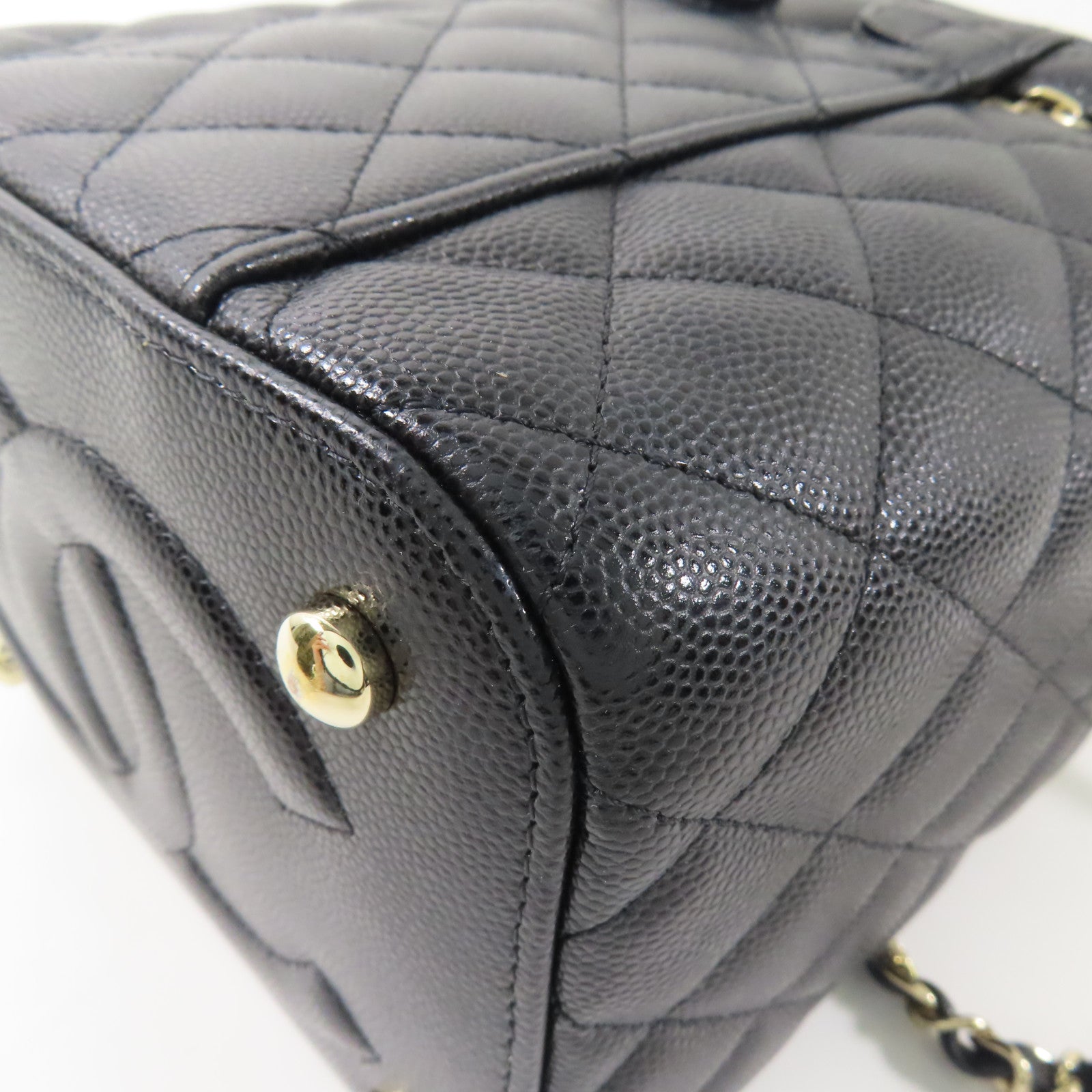 CHANEL 【激減優惠】牛皮皮革Vanity Bag手挽肩背兩用袋