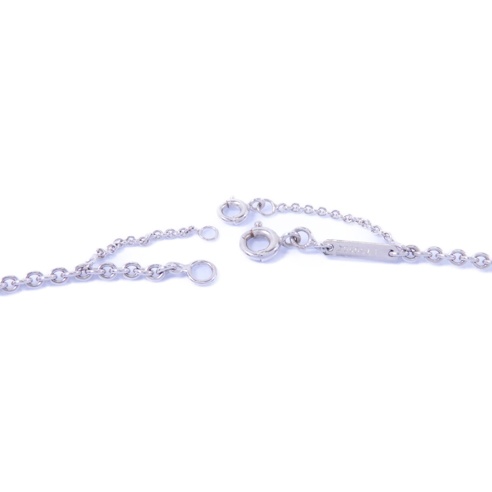 CARTIER 18K白金Chain Necklace項鍊